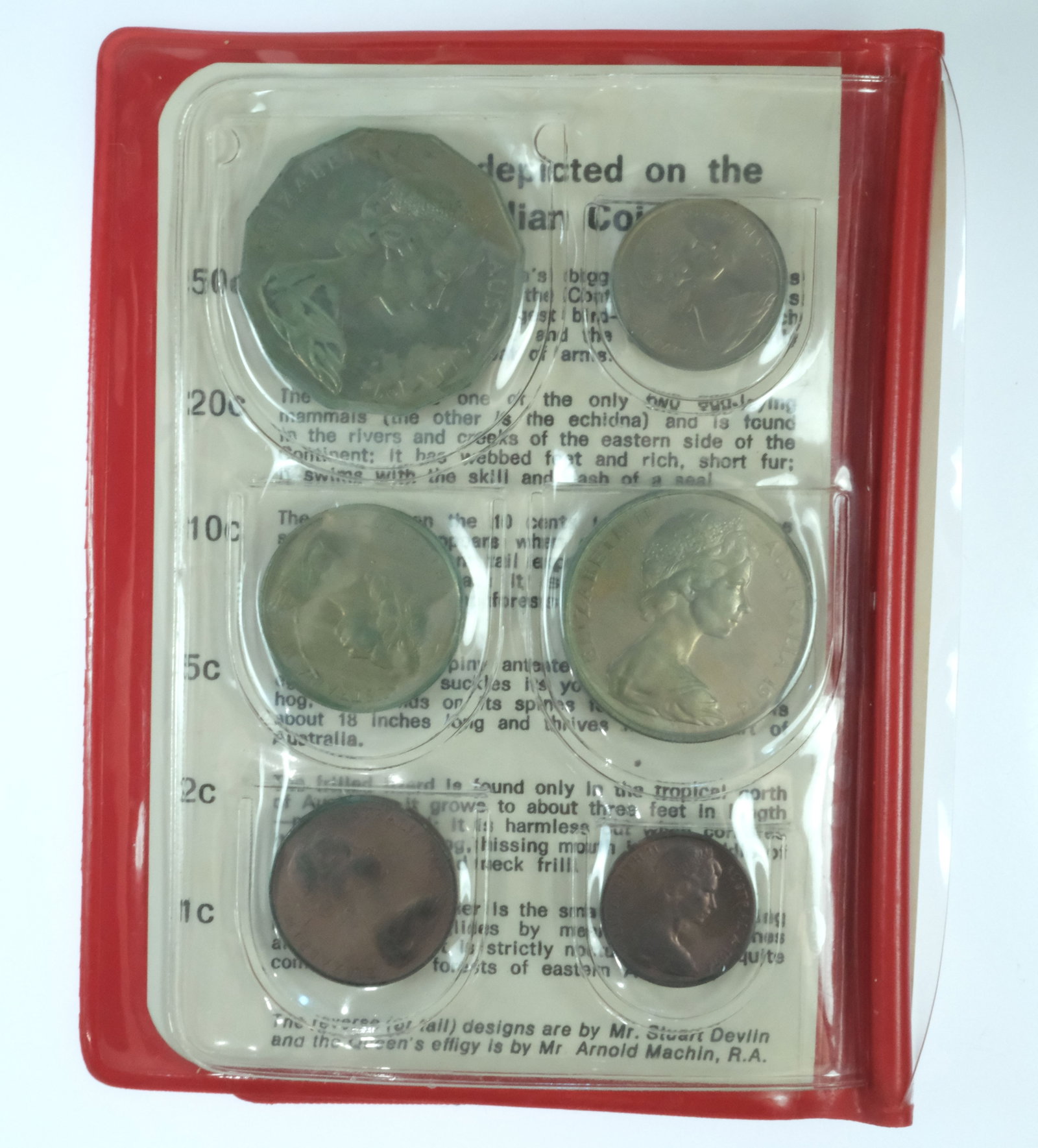 Australia 1974 Mint Set (6 Coins), Uncirculated - 3