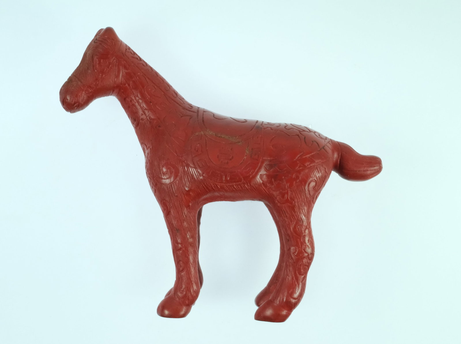 Chinese Cinnabar Animal Ornaments (3 items) - 2
