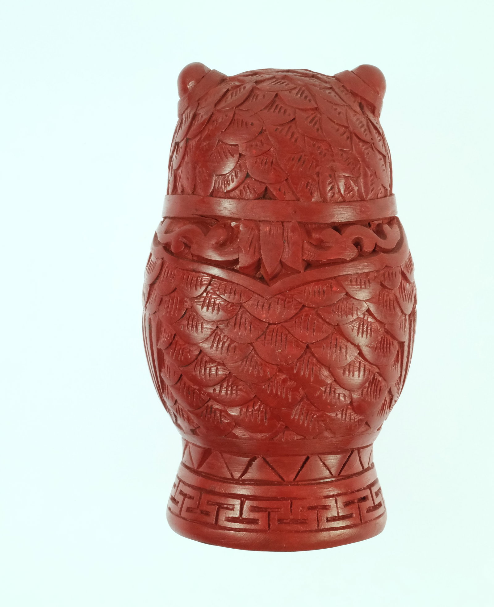 Chinese Cinnabar Animal Ornaments (3 items) - 5