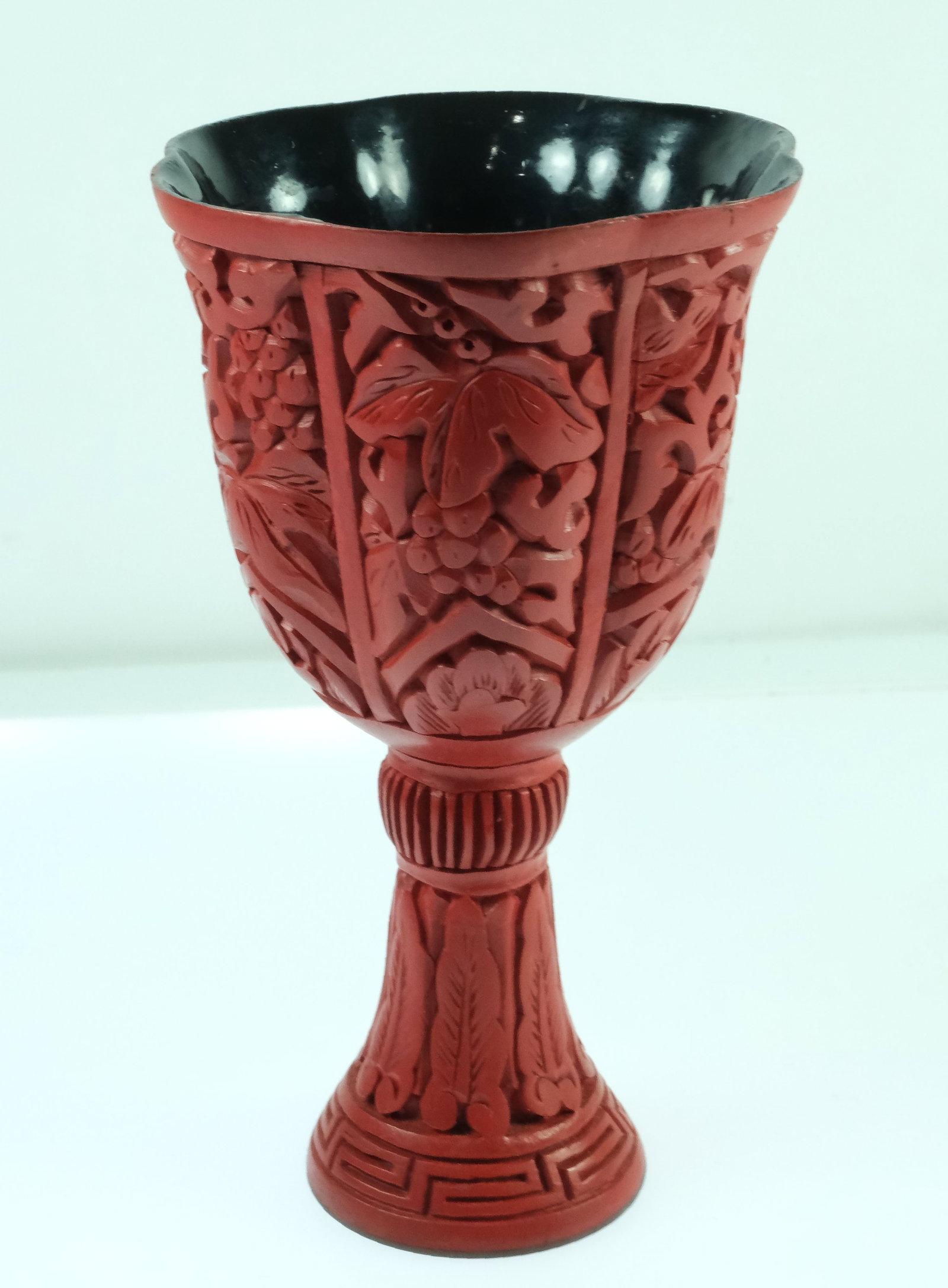 Chinese Cinnabar Ornaments (3 items) - 5