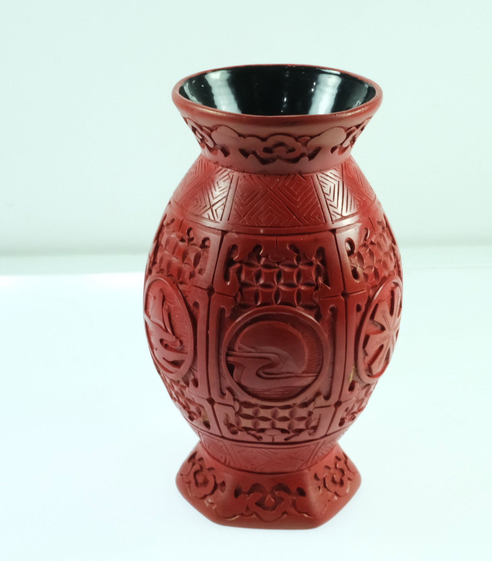 Chinese Cinnabar Ornaments (3 items) - 7