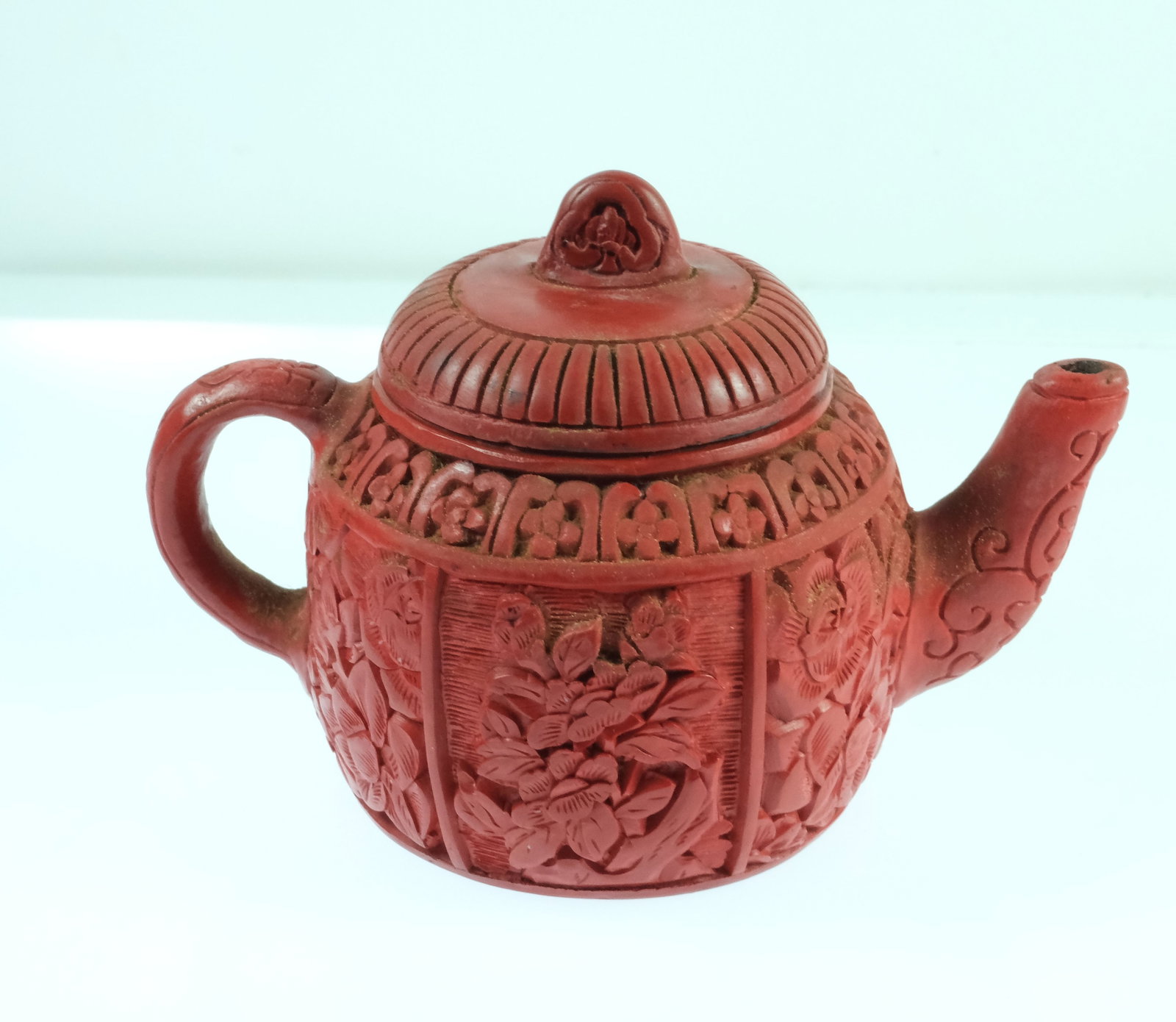 Chinese Cinnabar Ornaments (3 items) - 3