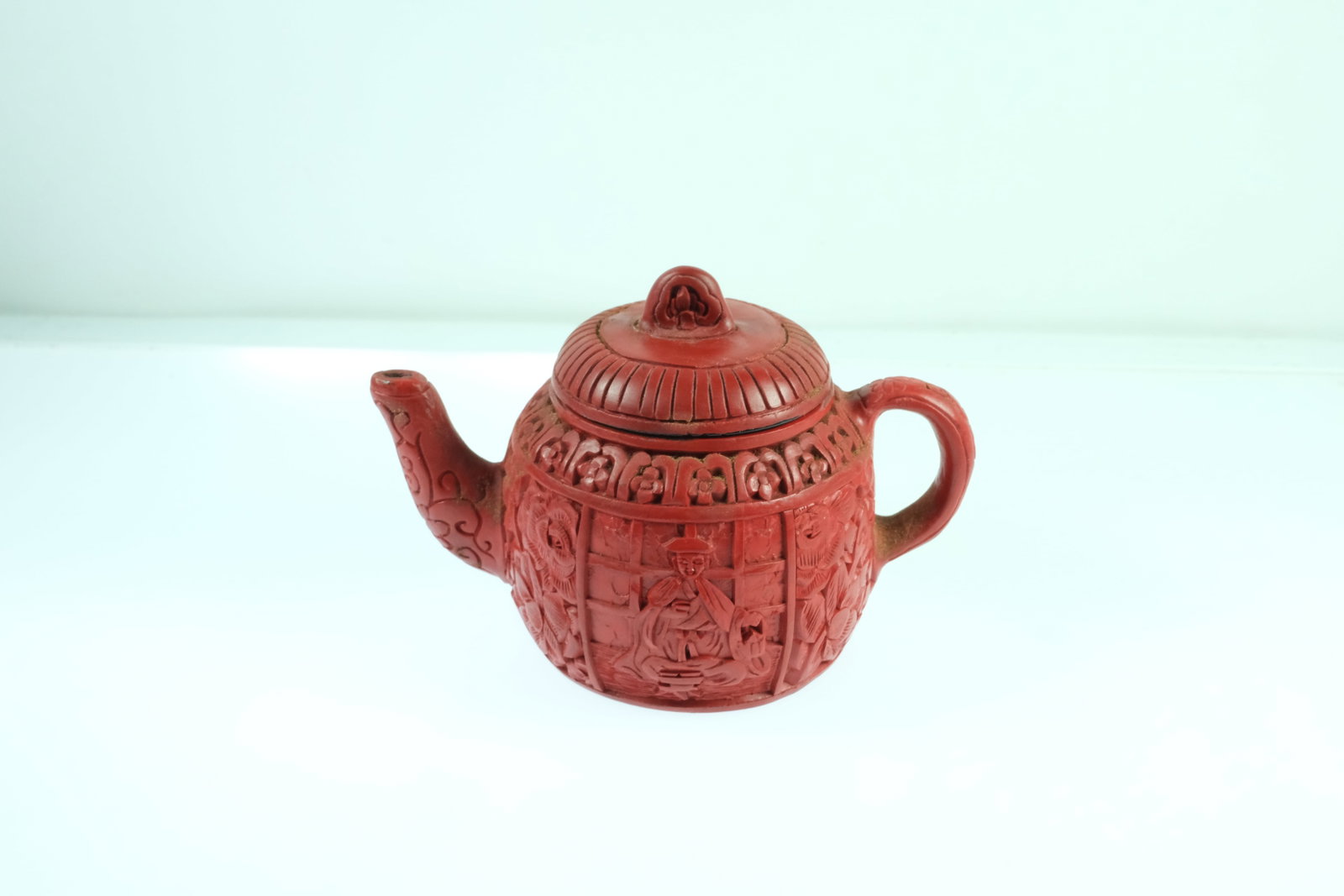 Chinese Cinnabar Ornaments (3 items) - 4