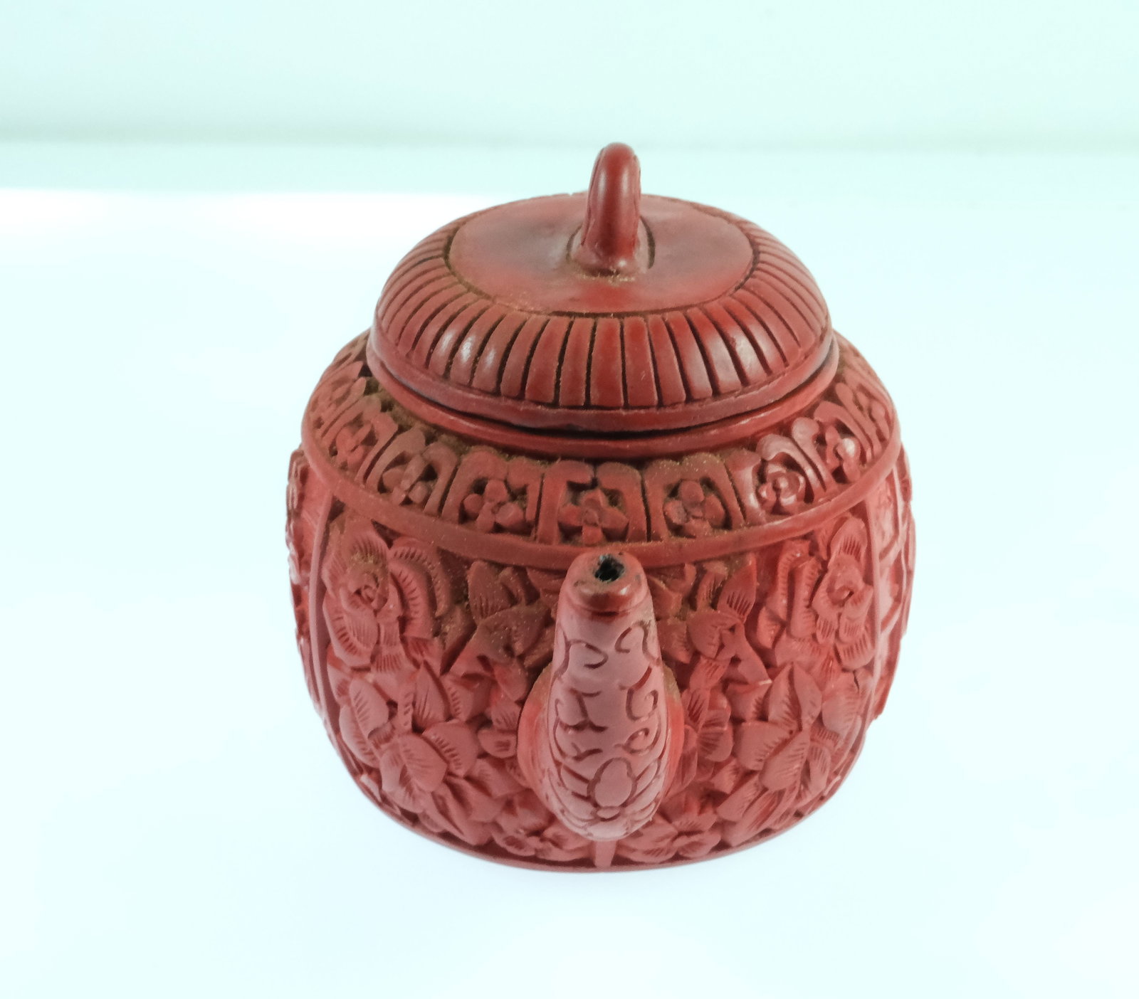 Chinese Cinnabar Ornaments (3 items) - 5