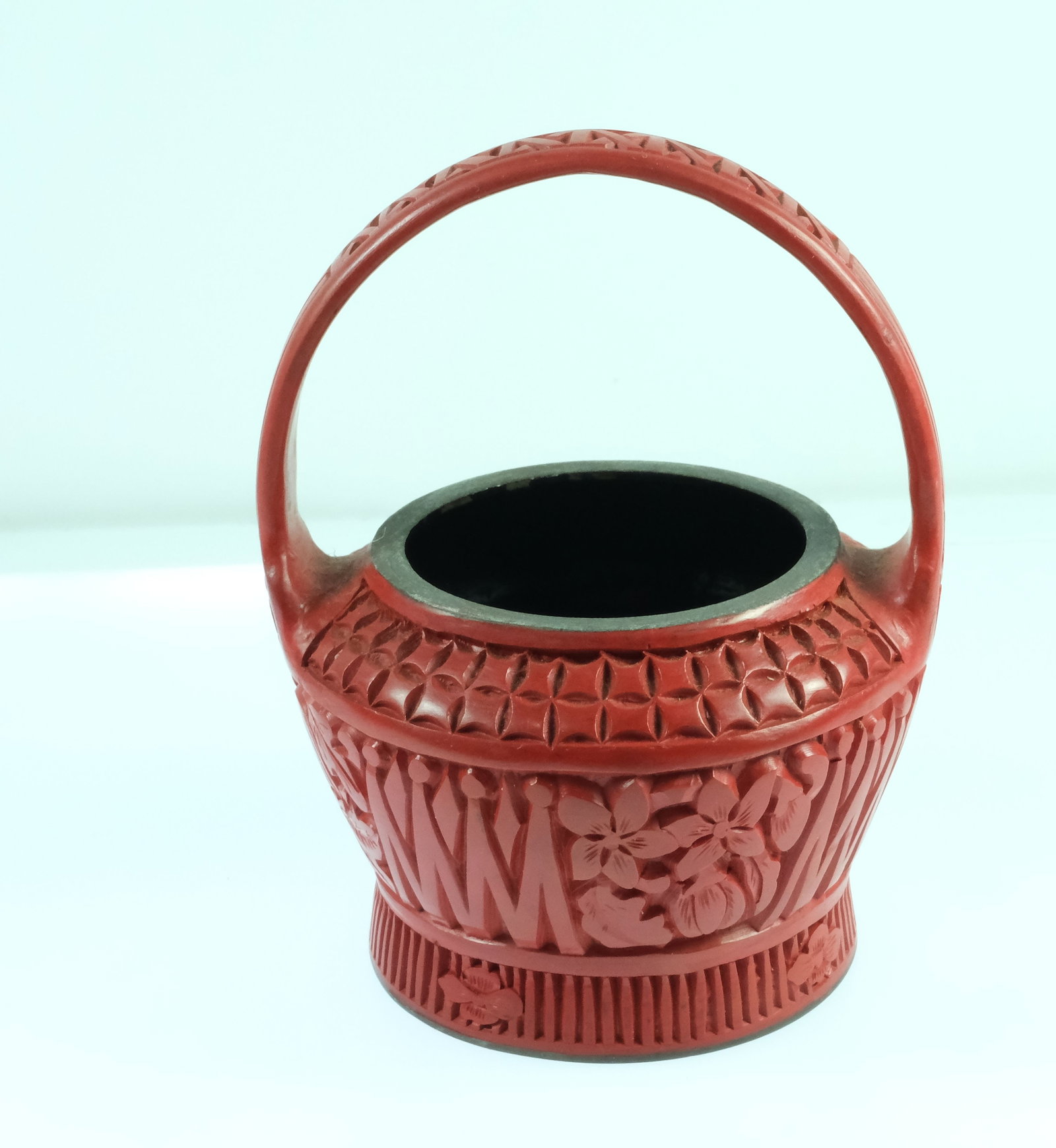 Chinese Cinnabar Ornaments (3 items) - 7
