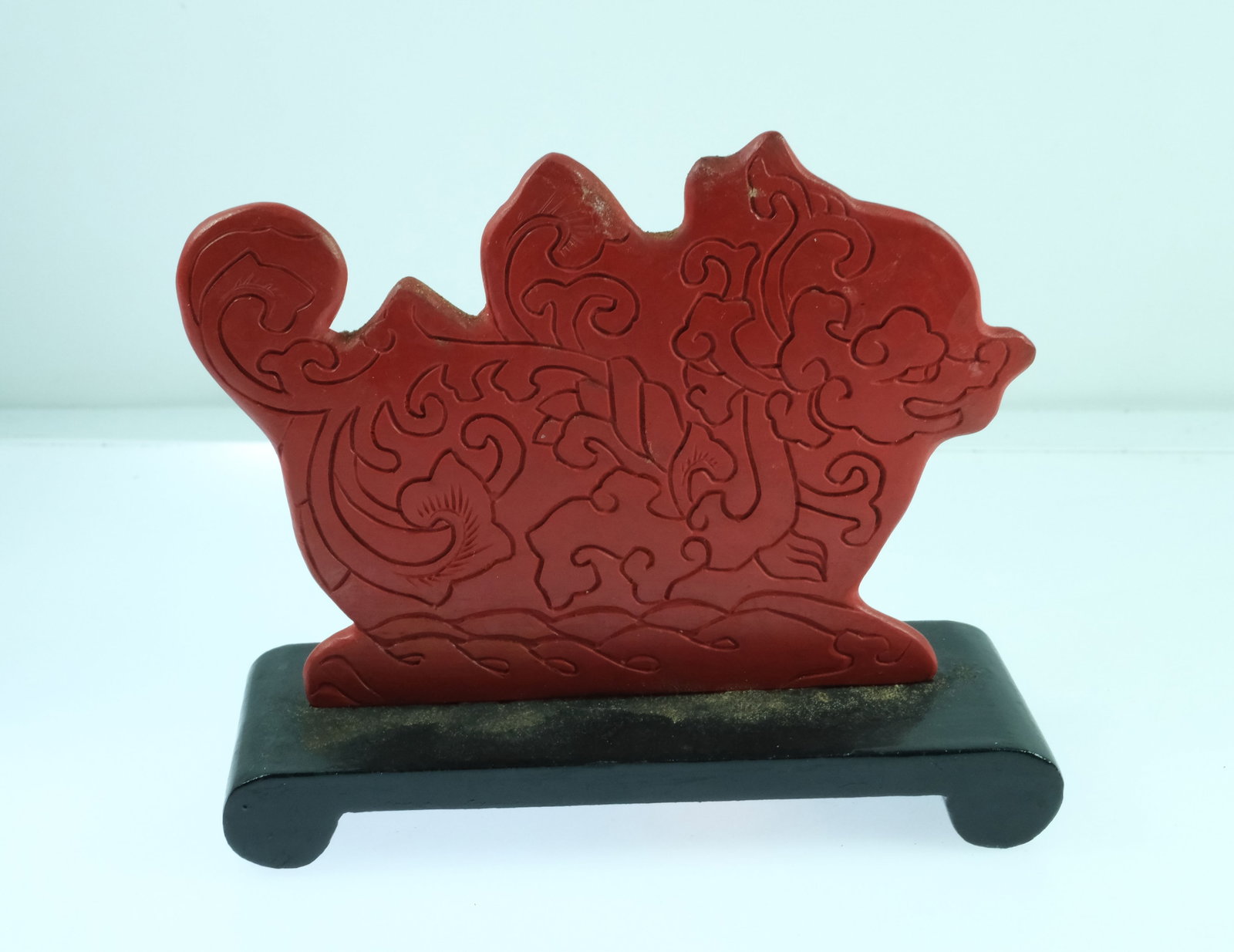 Chinese Cinnabar Ornaments (3 items) - 3
