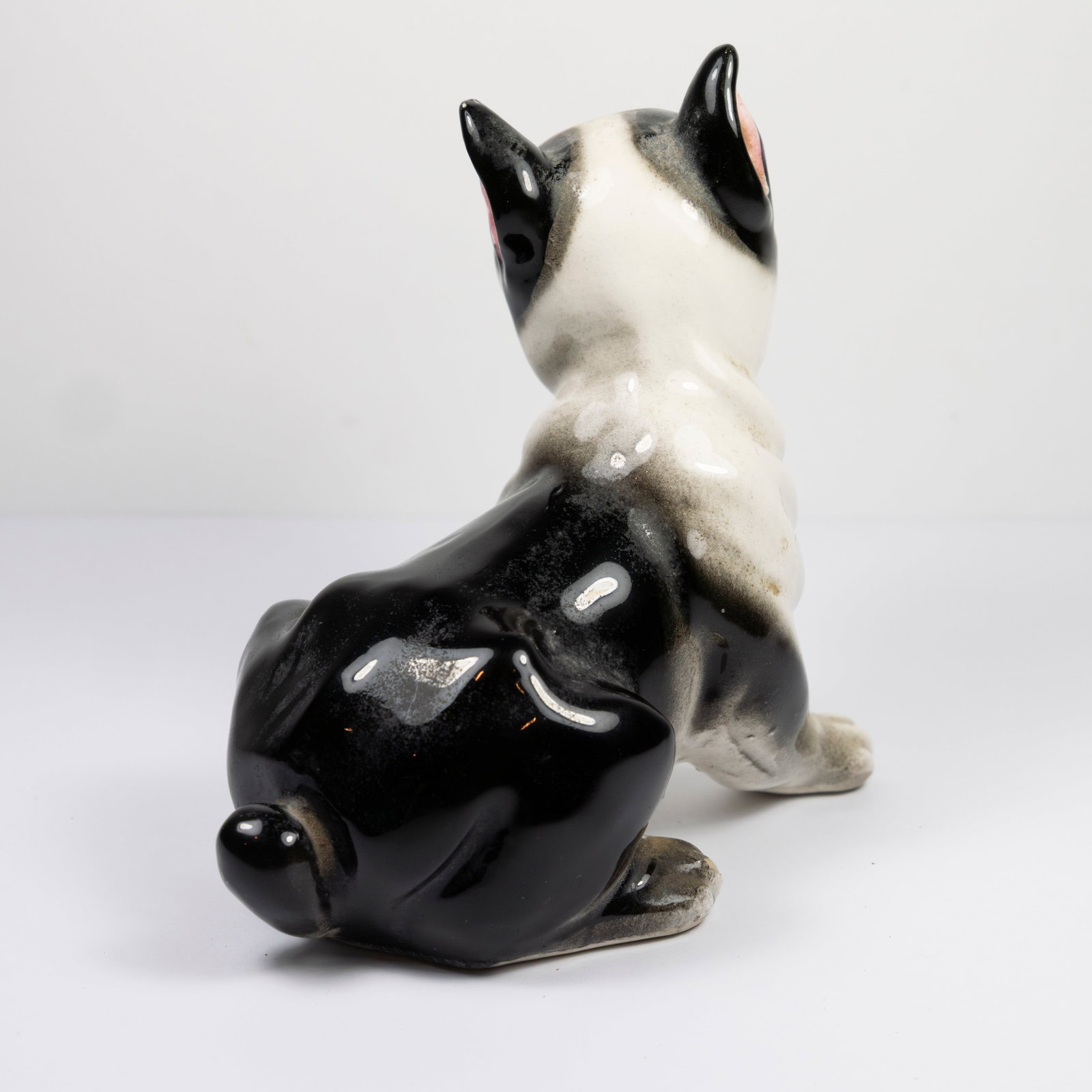 Small Porcelain French Bulldog Figurine - 3