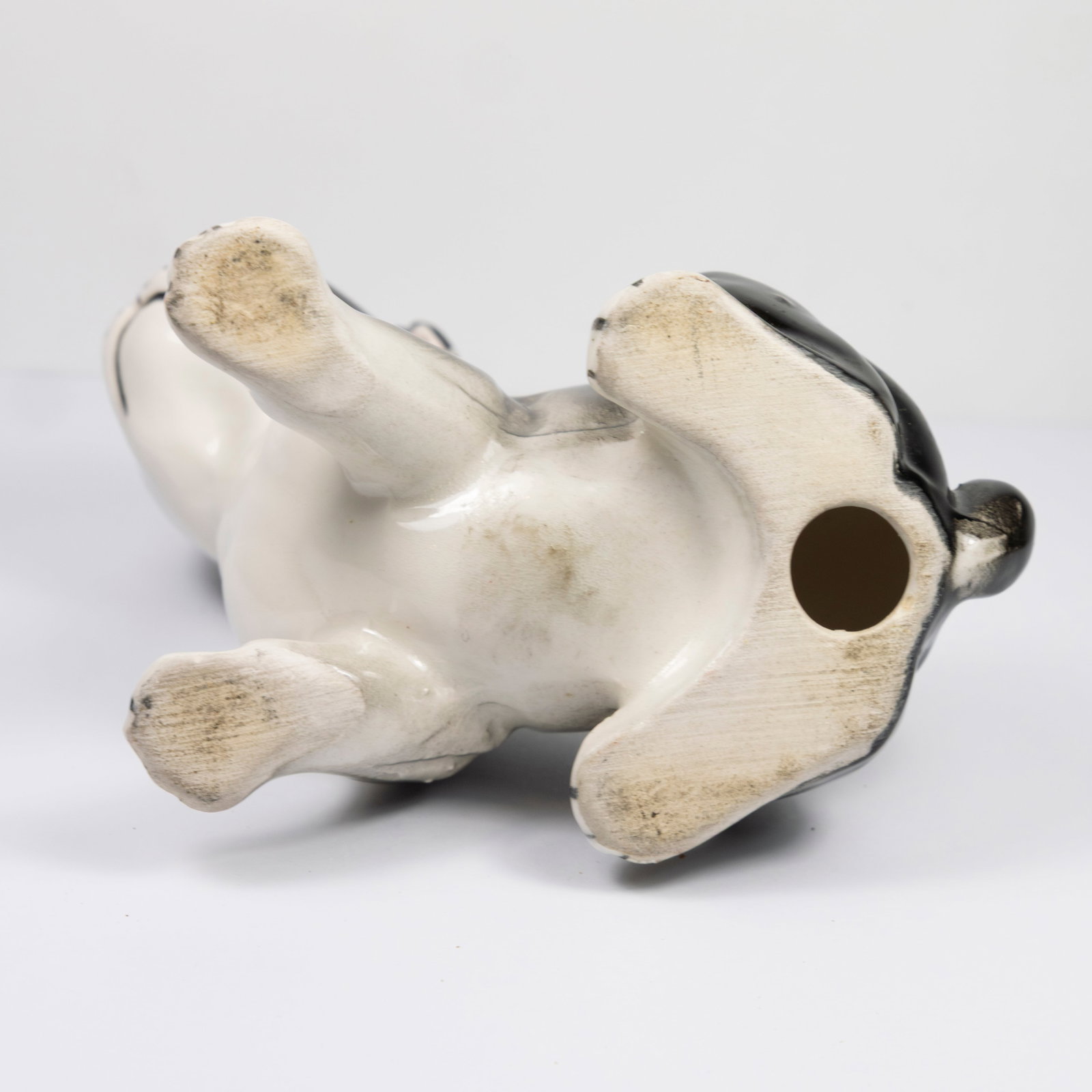 Small Porcelain French Bulldog Figurine - 5