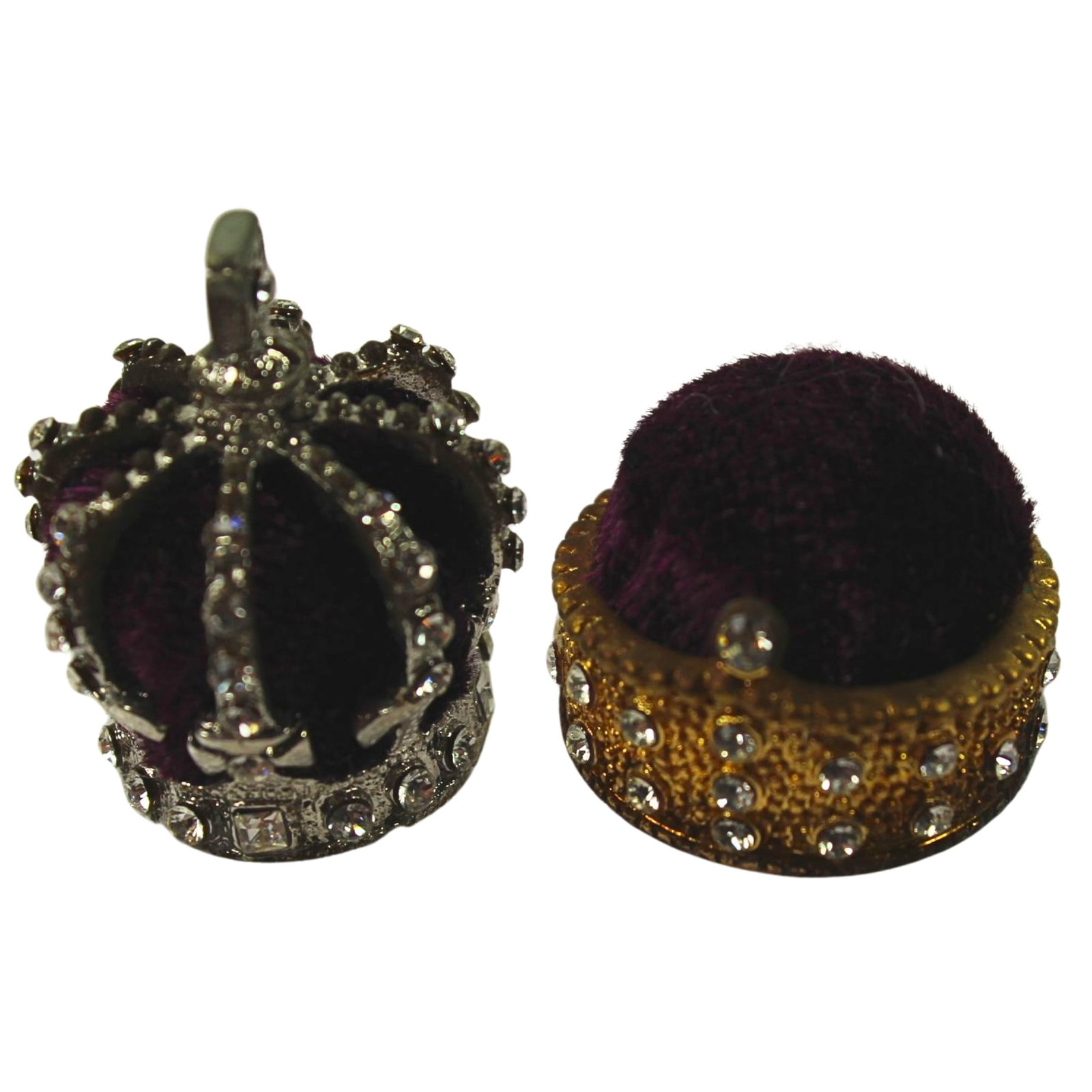 Bejewelled Miniature Replica Crowns from the ''British Crown Jewels' Collection (2 items): . Medium Historical, Political & Space