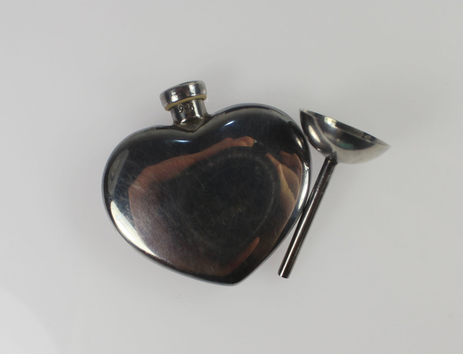 Tiffany & Co. Sterling (925) Silver Perfume Bottle with Refill Funnel - 3