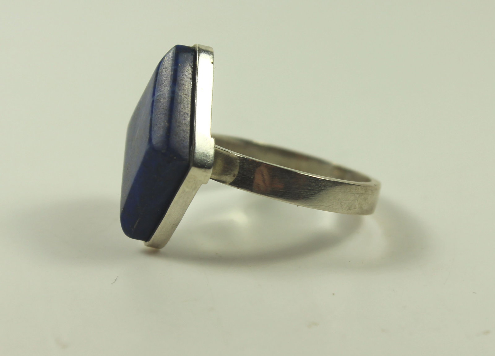 Lapis Lazuli Ring In Sterling (925) Silver - 2