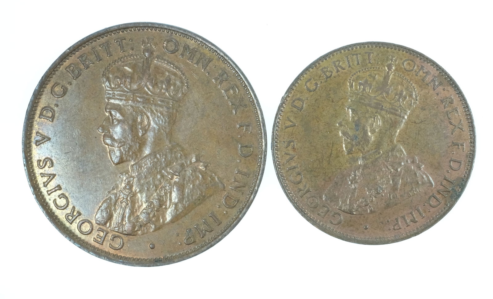 Australia 1936 Halfpenny & Penny, Choice Uncirculated with considerable even colour - 2
