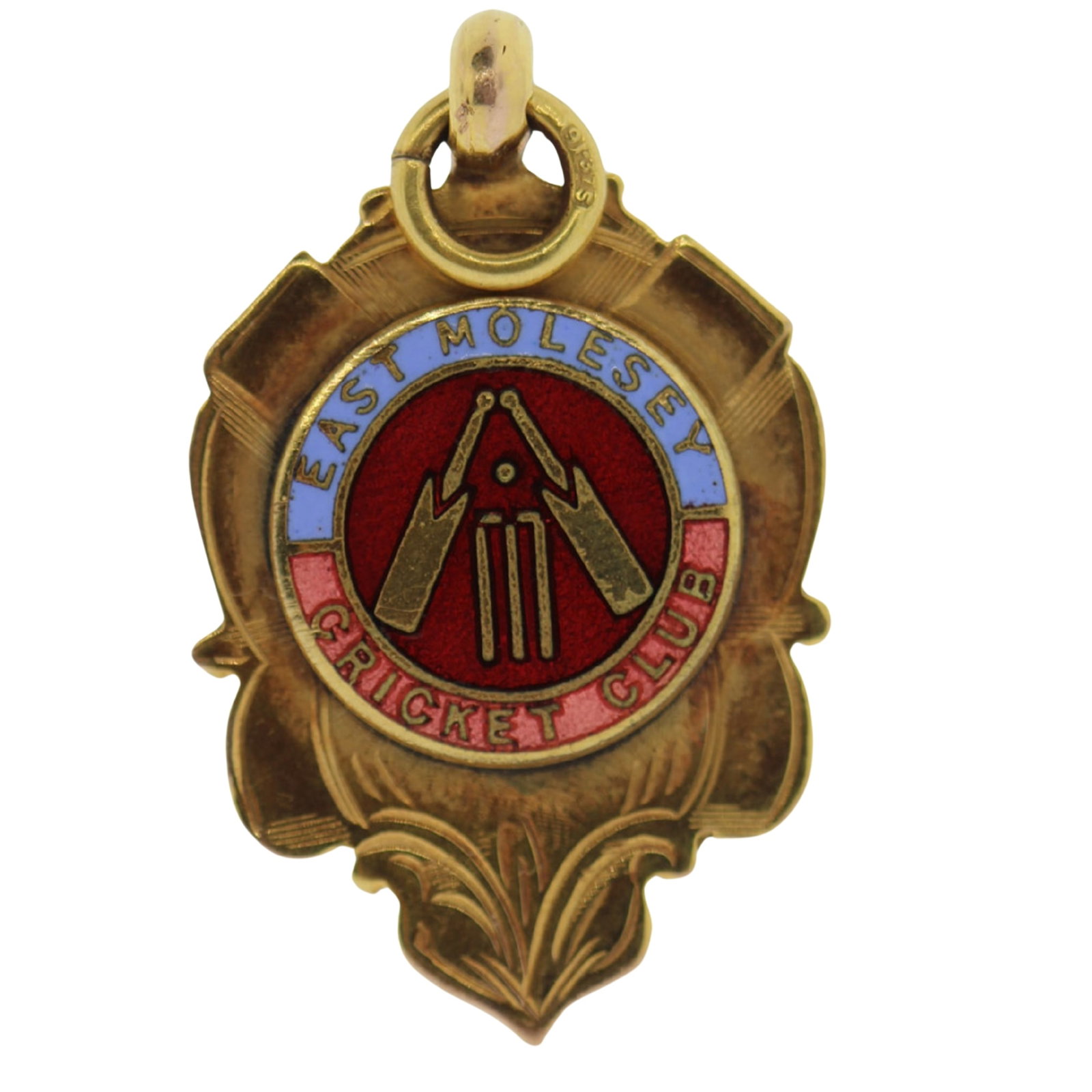 Australia / Great Britain 9ct Gold Membership Fob for the East Moseley Cricket Club, Surrey England: Inscribed "1695-1964 / East Molesey / C.C / H.C. (Nugget) Coombs / Life Member / Patron B.M. Turner" Size Weight 4.76gms Medium Coins, Monies & Stamps Literature H.C. (Nugget) Coombs was the longest