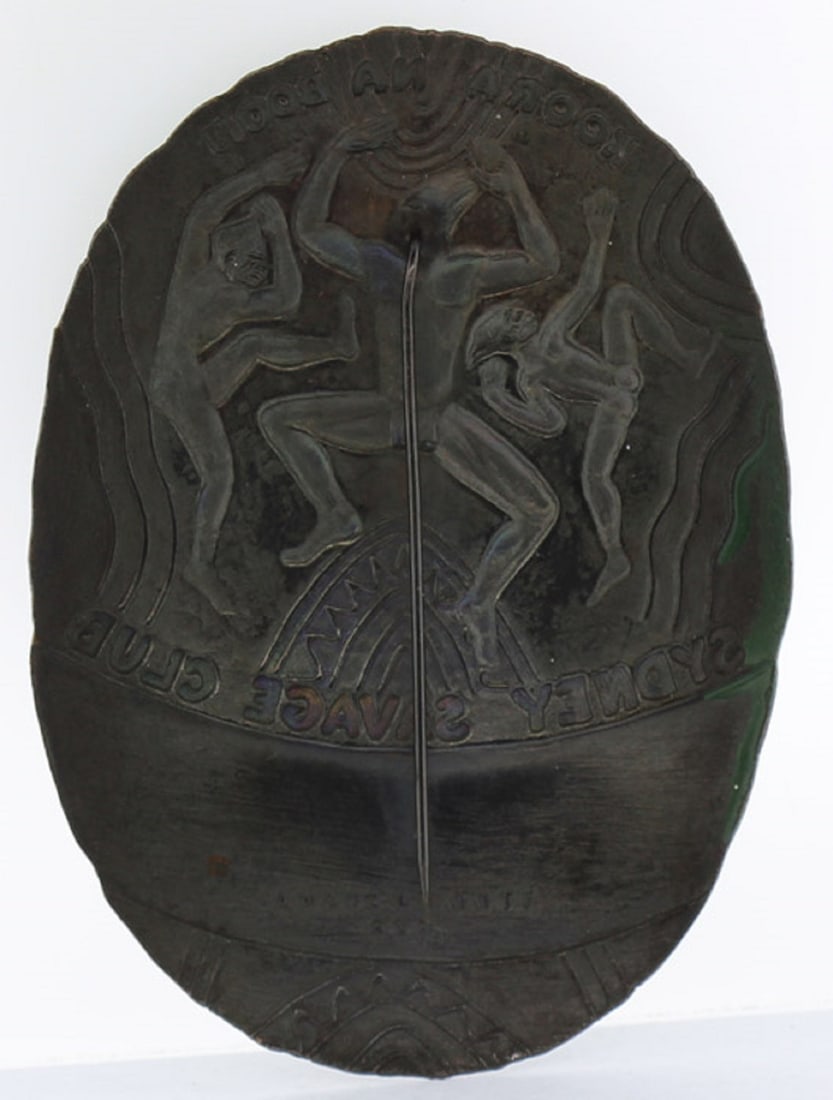 Australia Sydney Savage Club Membership Badge c.1940's - 2