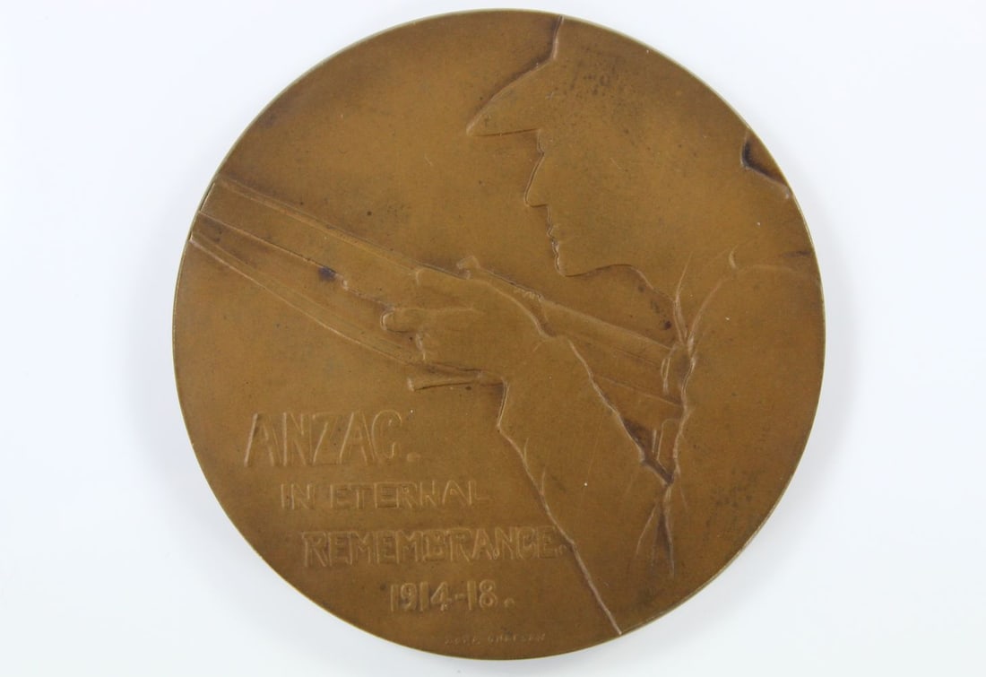 Australia 1914 -18 Bronze ANZAC Medal In Eternal Remembrance - 2