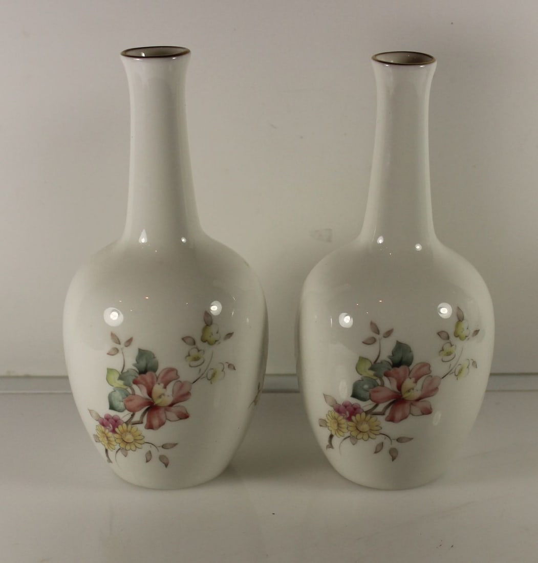 Royal Doulton Porcelain Vases (Matching Pair) - 2