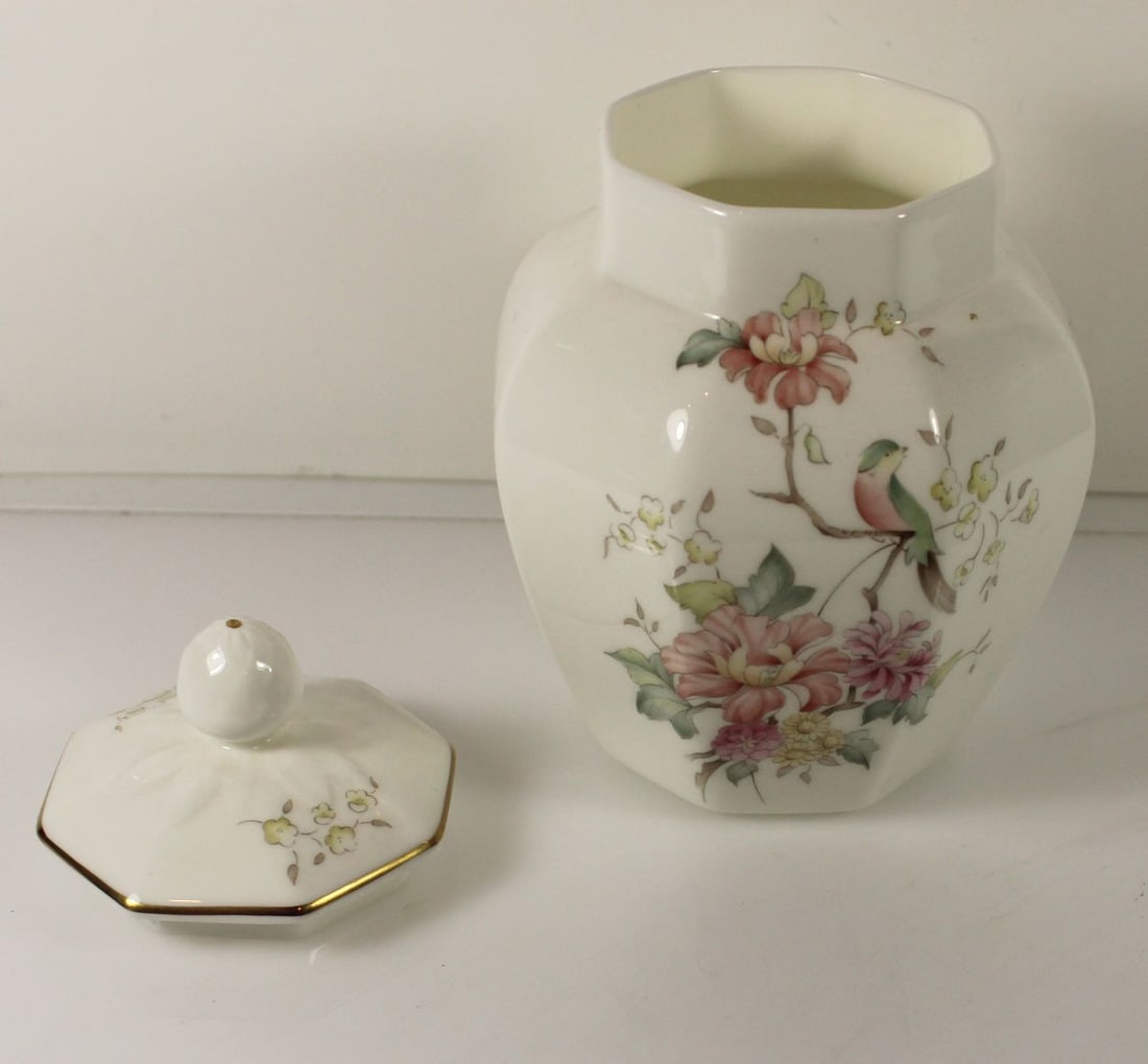 Royal Doulton Porcelain Tea Caddy - 2