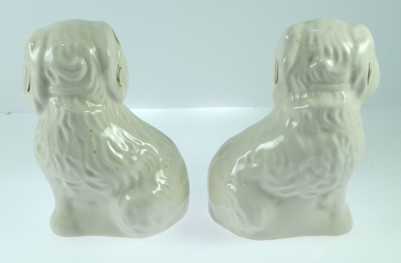 Royal Doulton Porcelain Figurines of Cavalier Dogs (Pair) - 3