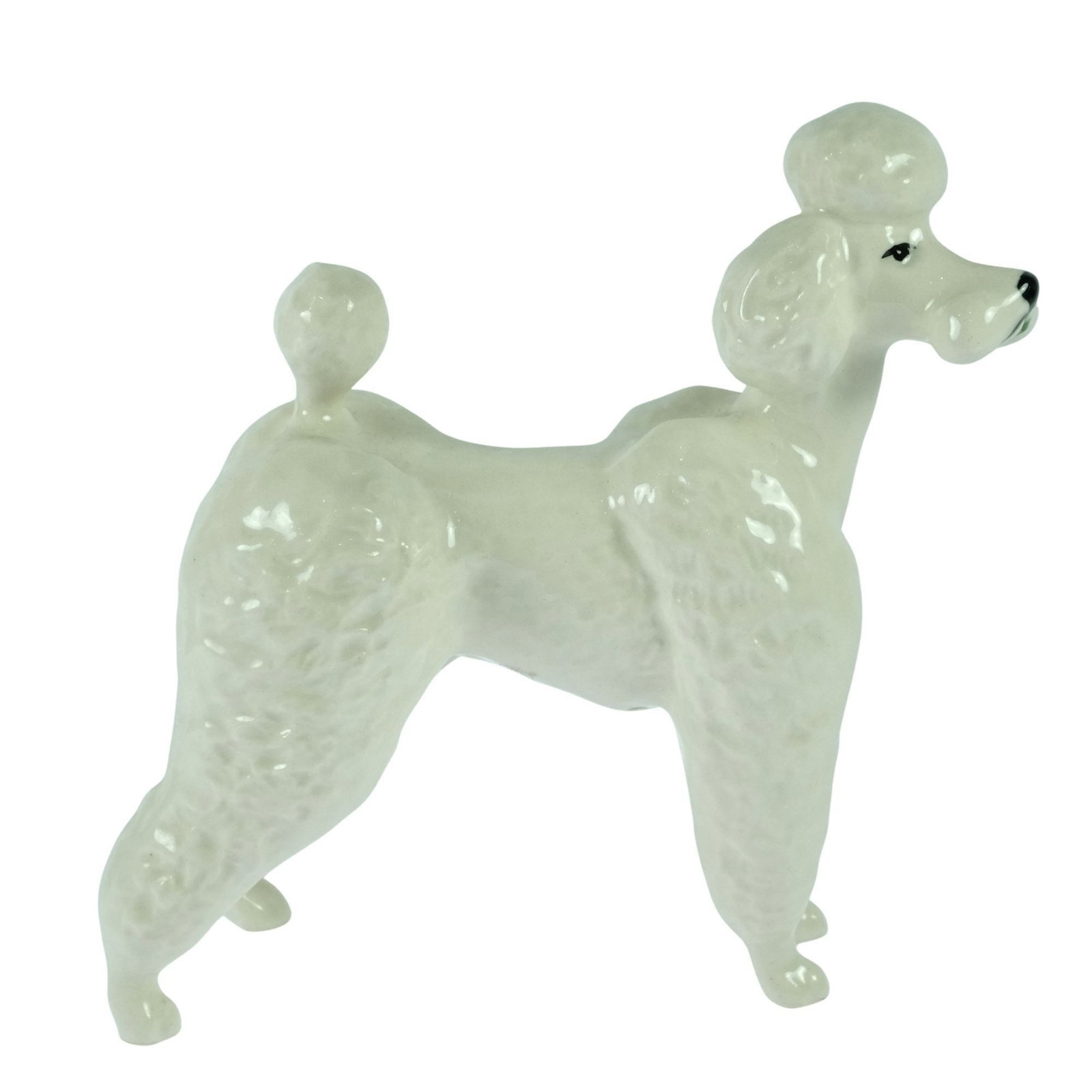Beswick Porcelain French Poodle: Desirable Brand Size Stands 9.5cm