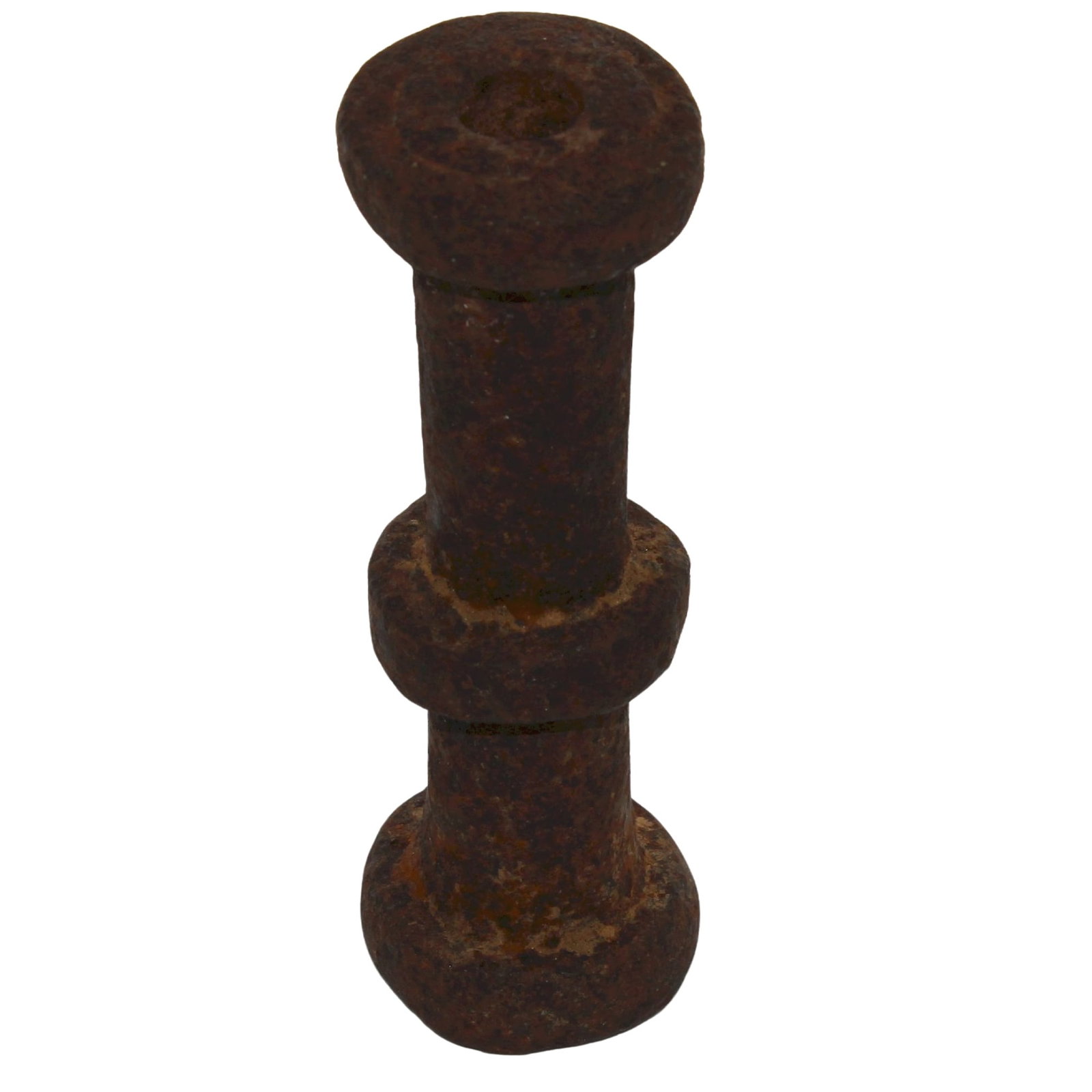 Chinese Antique Cast Iron Temple Cannon: Ming Dynasty Size Length 14.2cms Medium Chinese Exhibited General