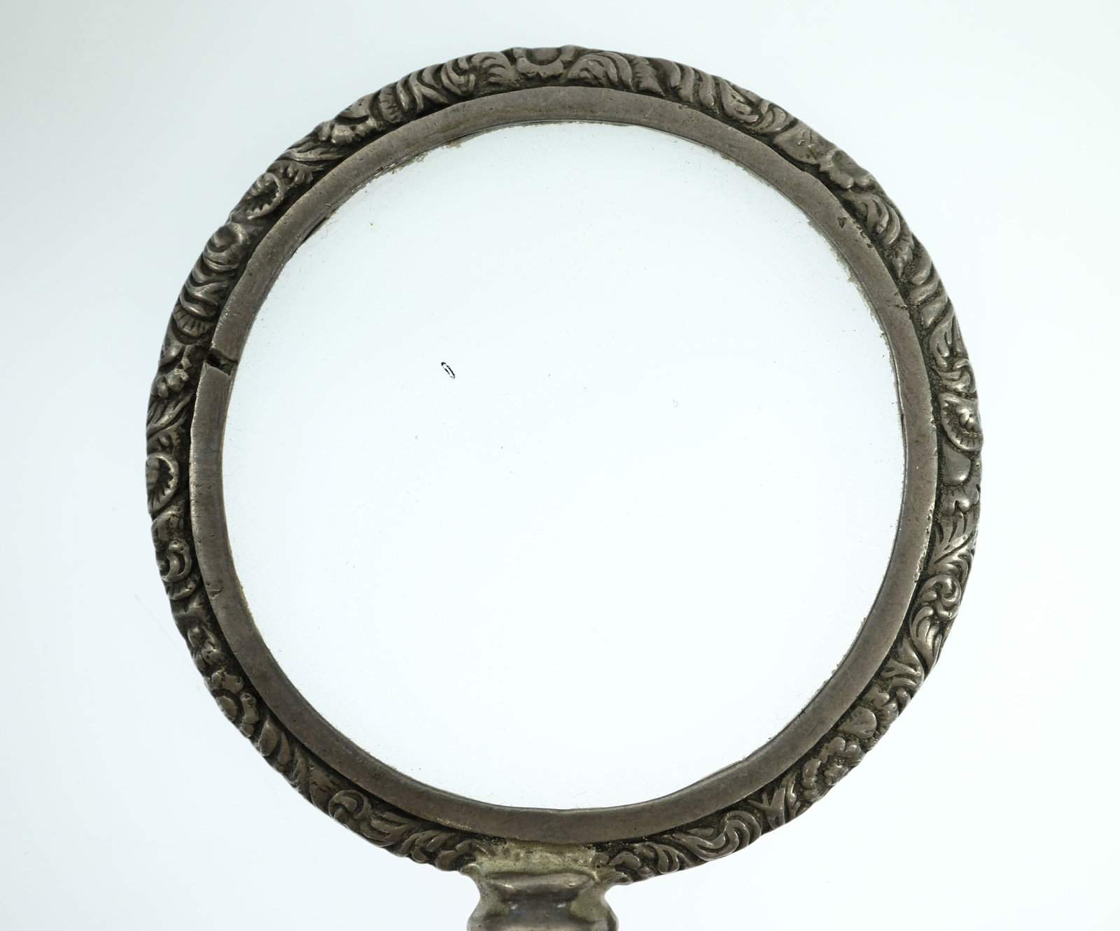 Antique Art Nouveau Magnifying Glass in Sterling Silver - 2