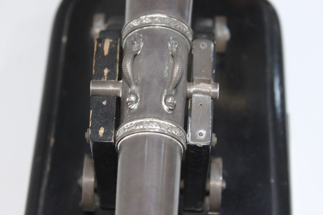Miniature Naval Cannon in Silver presented to the Australian Prime Minister Sir Robert Menzies - 3