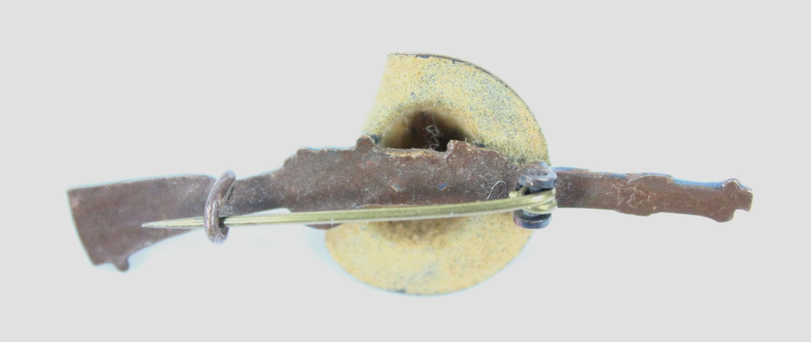 WWI - Australia A.I.F. Sweetheart Pin Brooch in Bronze - 2