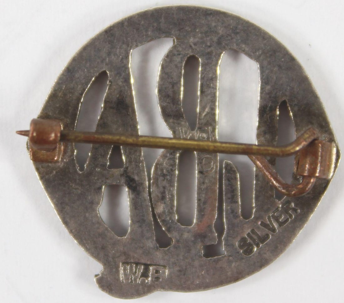 Australia Queensland Ladies Bowling Association Pin in Sterling (925) Silver - 2