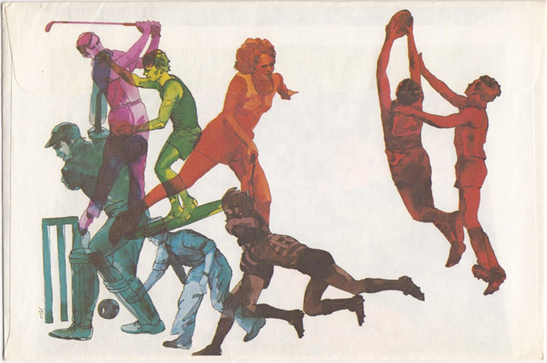 Australia 1974 'Non-Olympic Sports' Stamp issues (5 items) - 3