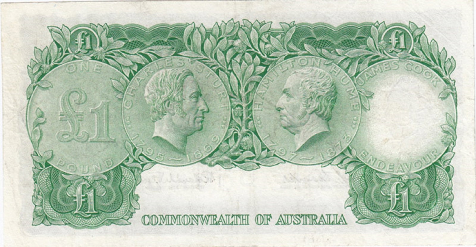 Australia 'Coombs - Wilson' * Replacement £1 (1961), Very Fine - 2