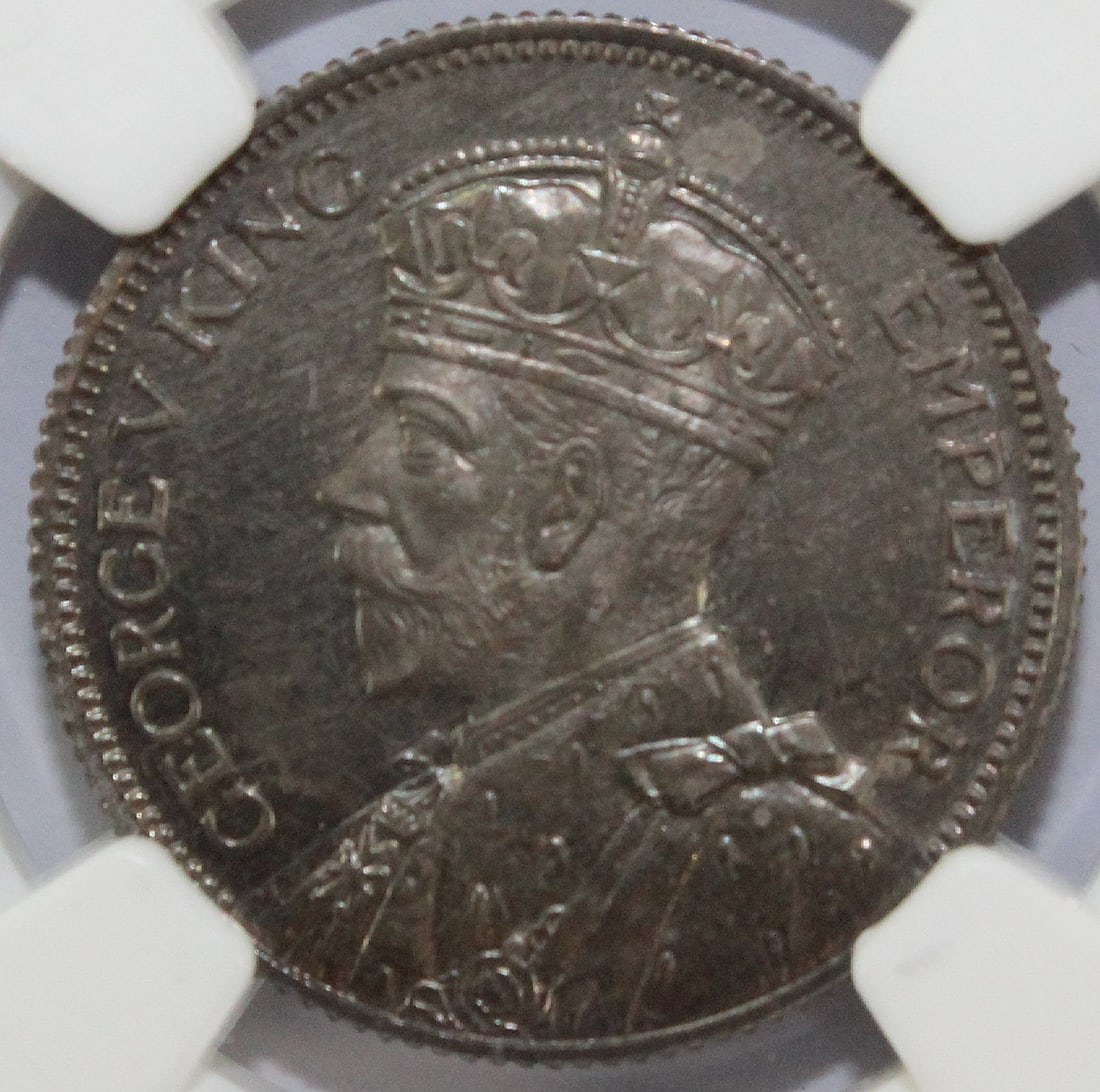 Southern Rhodesia 1932 Silver Proof Set FDC (5 coins) - 4
