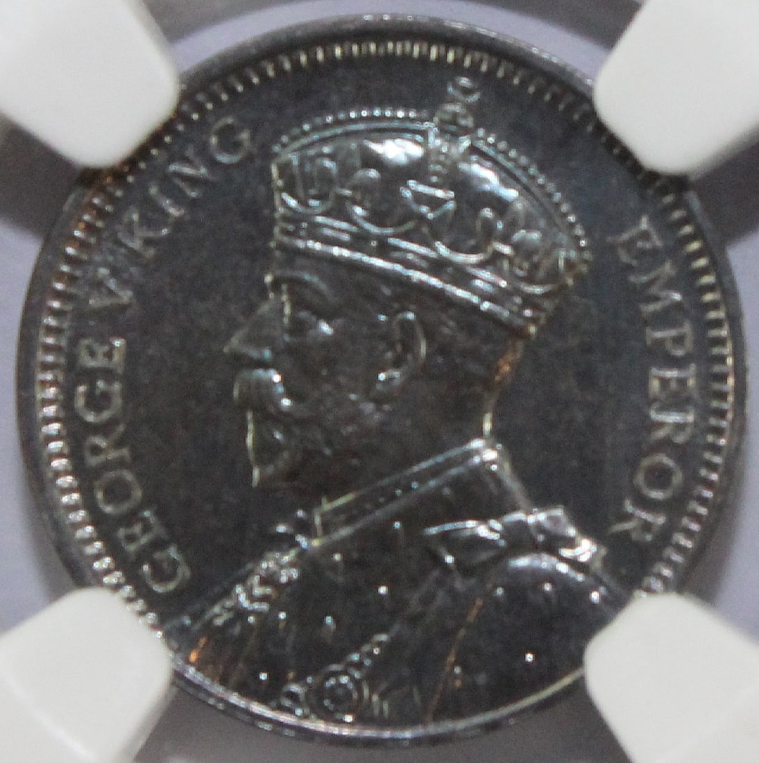 Southern Rhodesia 1932 Silver Proof Set FDC (5 coins) - 8