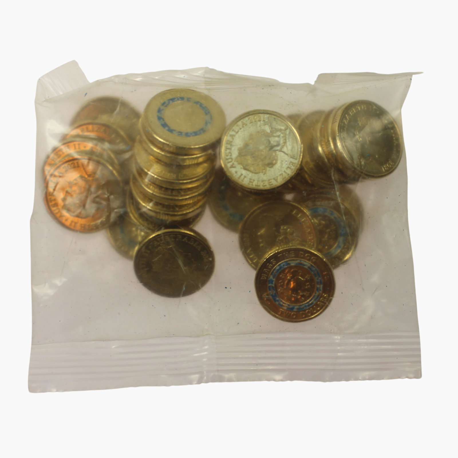 Australia 2021 'Wiggles - Wags the Dog' Blue Coloured Al-Br $2, Uncirculated (25 coins): Sealed Security Bag Medium Coins, Monies & Stamps Exhibited Coins, Australia & New Zealand