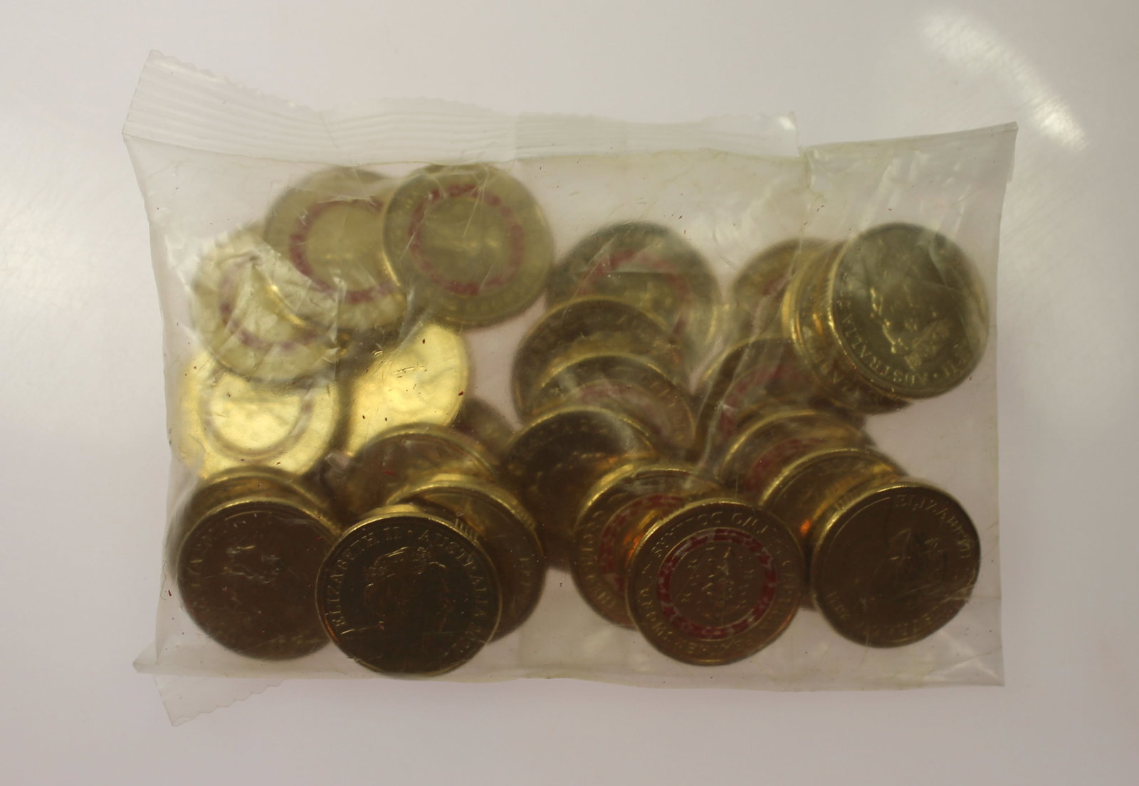 Australia 2021 'Wiggles - Captain Feathersword' Red Coloured Al-Br $2, Uncirculated (25 coins) - 2