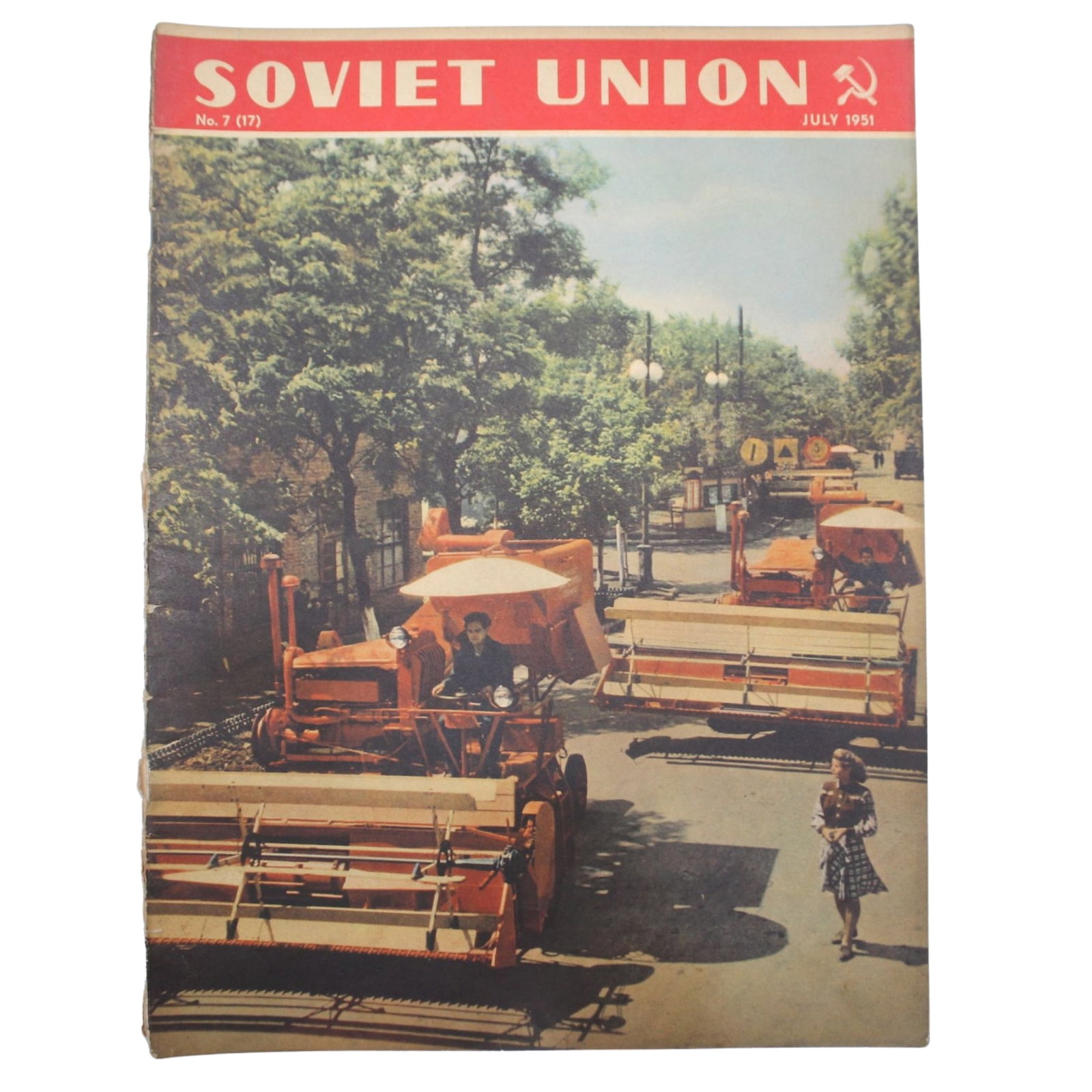 1951 Soviet Union Illustrated Monthly Magazine (1 of 2)