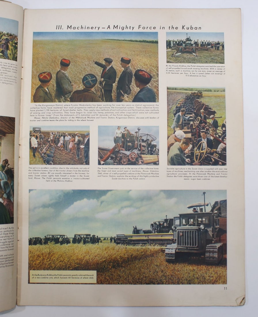 1950 Soviet Union Illustrated Monthly Magazine - 2