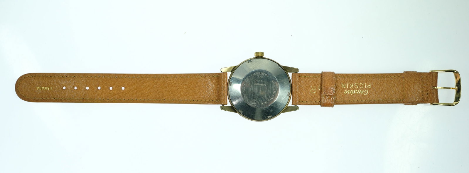 Vintage Men's Waltham 'Super Automatic' Wristwatch with Gold Case & Silver Dial - 3