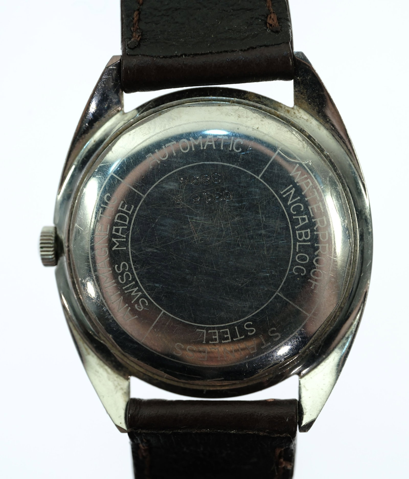 Vintage Men's Onsa Wristwatch with Silver Case & Dial - 4