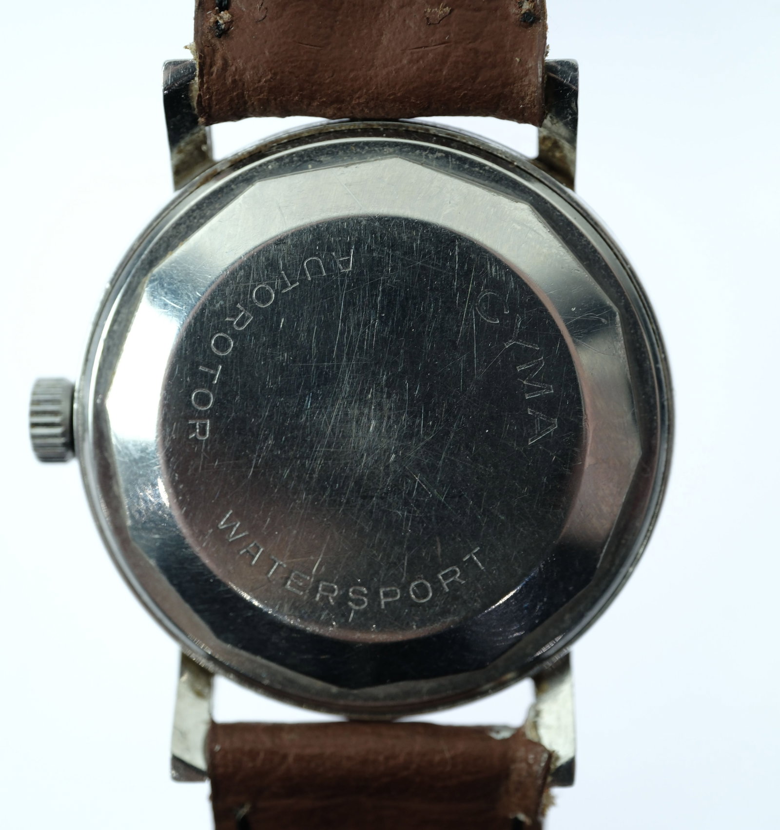 Vintage Men's Cyma Wristwatch with Silver Case & Dial - 3