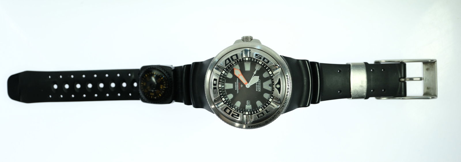 Vintage Men's Citizen 'Promaster Professional Diver 300m' Eco Drive Wristwatch - NEAR NEW - 2