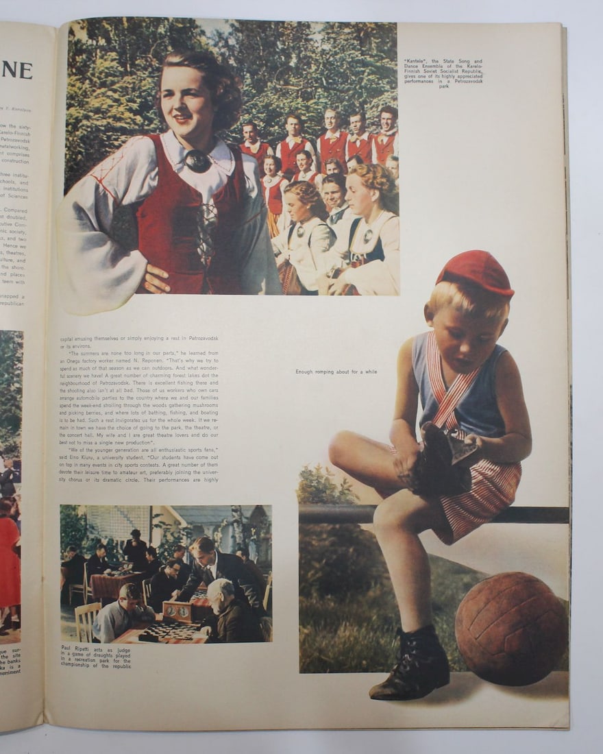 1953 Soviet Union Illustrated Monthly Magazine - 2
