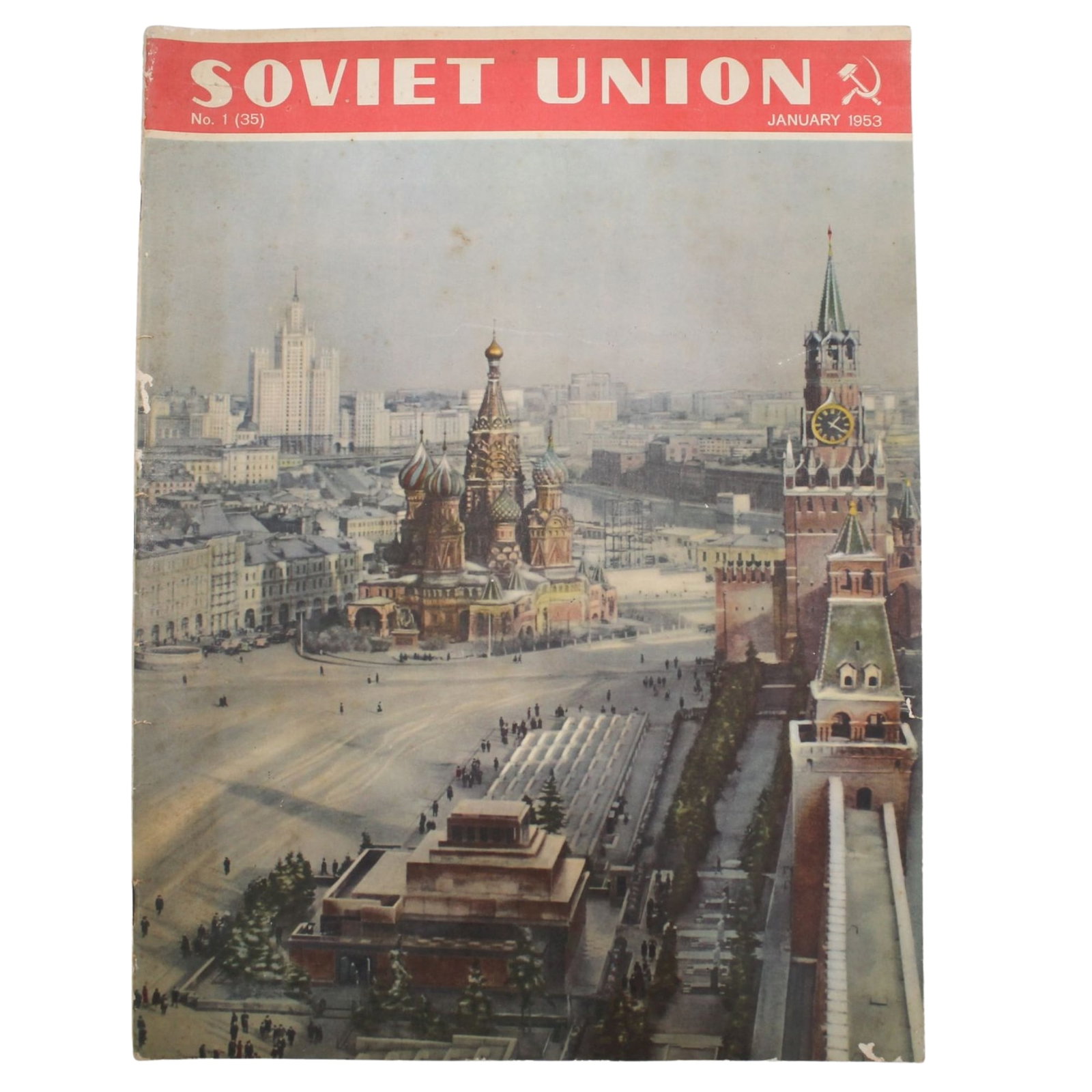 1953 Soviet Union Illustrated Monthly Magazine (1 of 2)