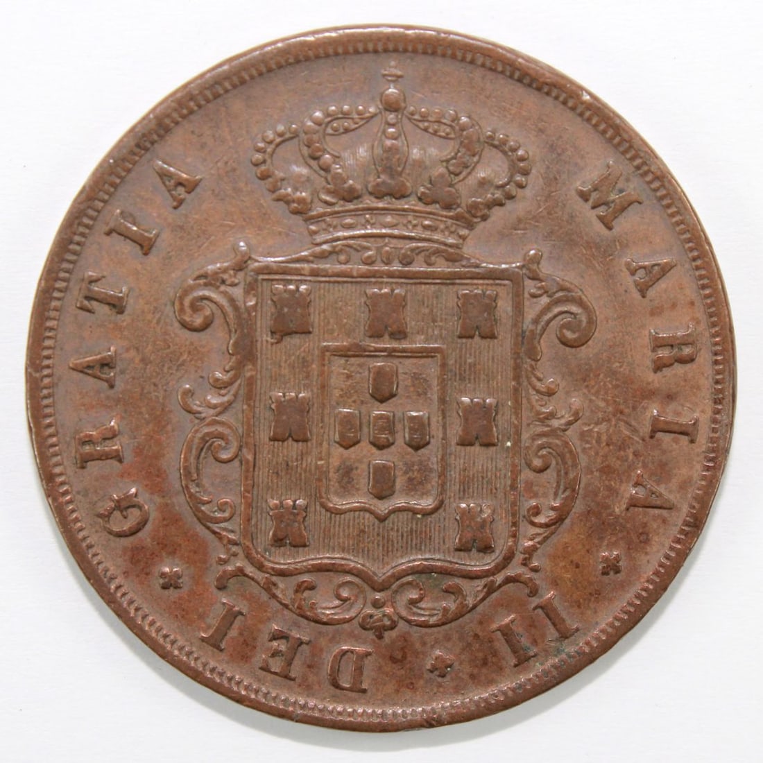Portugal 1852 20 Reis, about Extremely Fine - 2