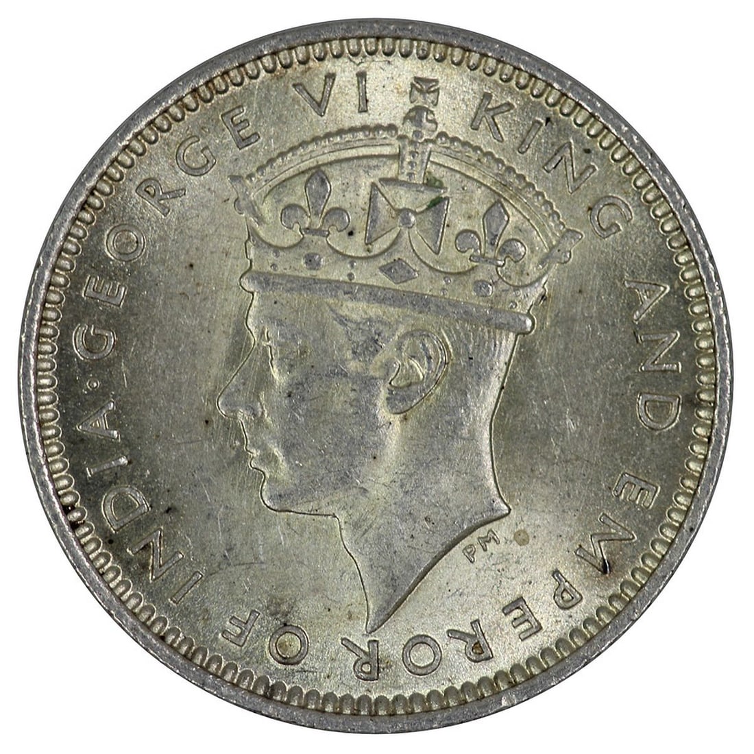 Malaya 1941 Silver (750) 10 Cents, Lustrous Uncirculated - 2
