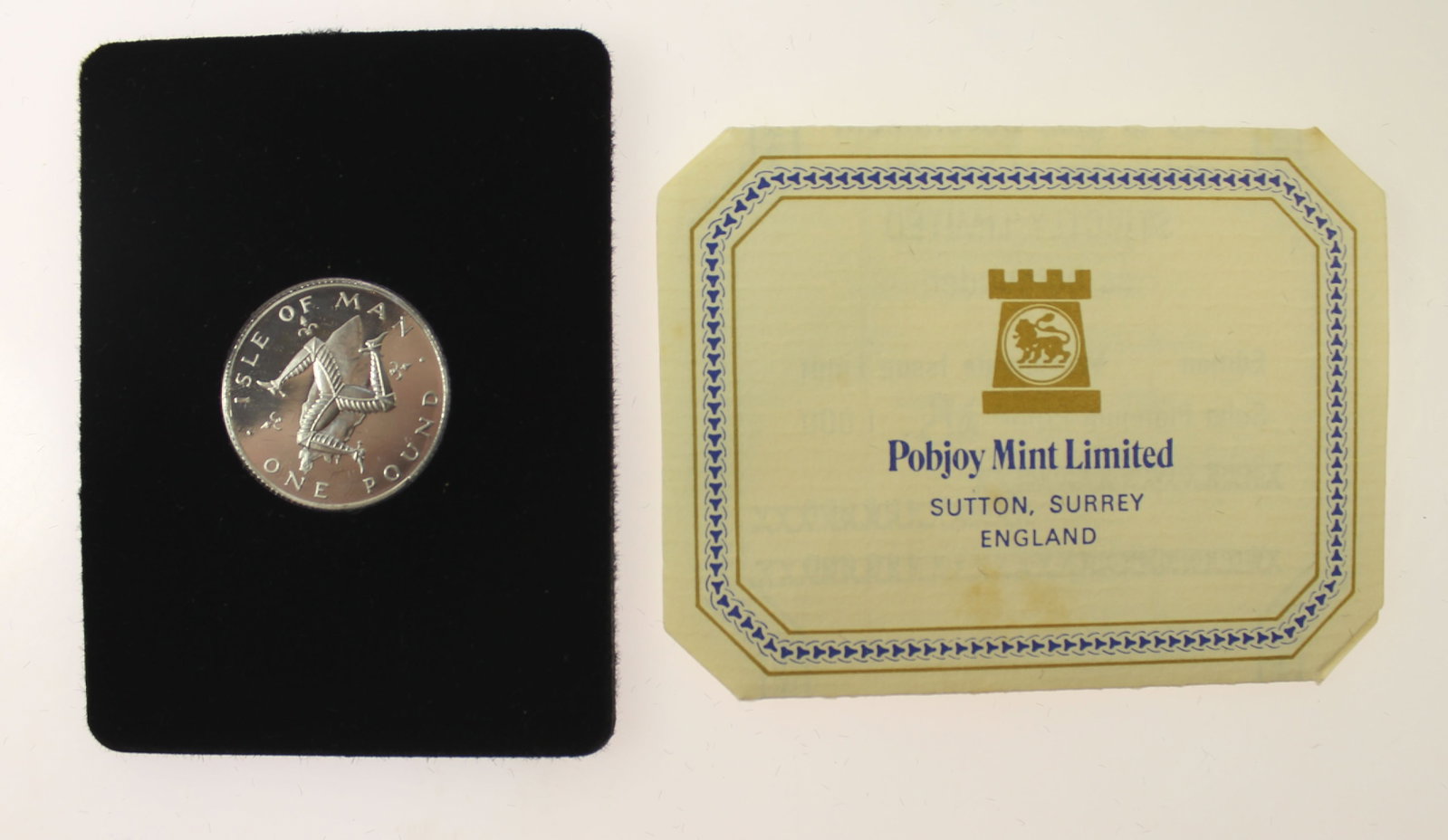 Isle of Man 1978 Proof Platinum (950) 1, FDC - 4