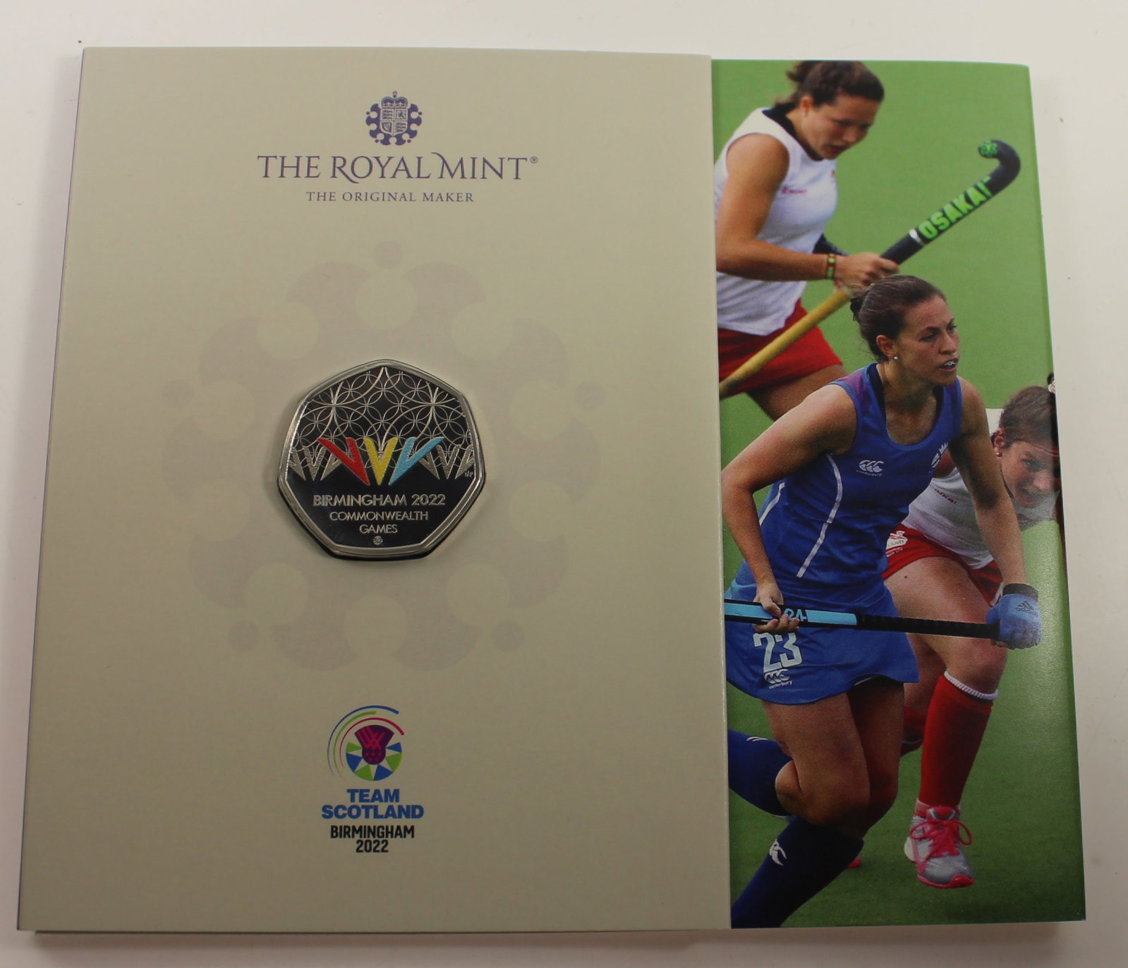 Great Britain 2022' 'Birmingham- Commonwealth Games' Cu-Ni 50p's, Uncirculated (Set of 4) - 2