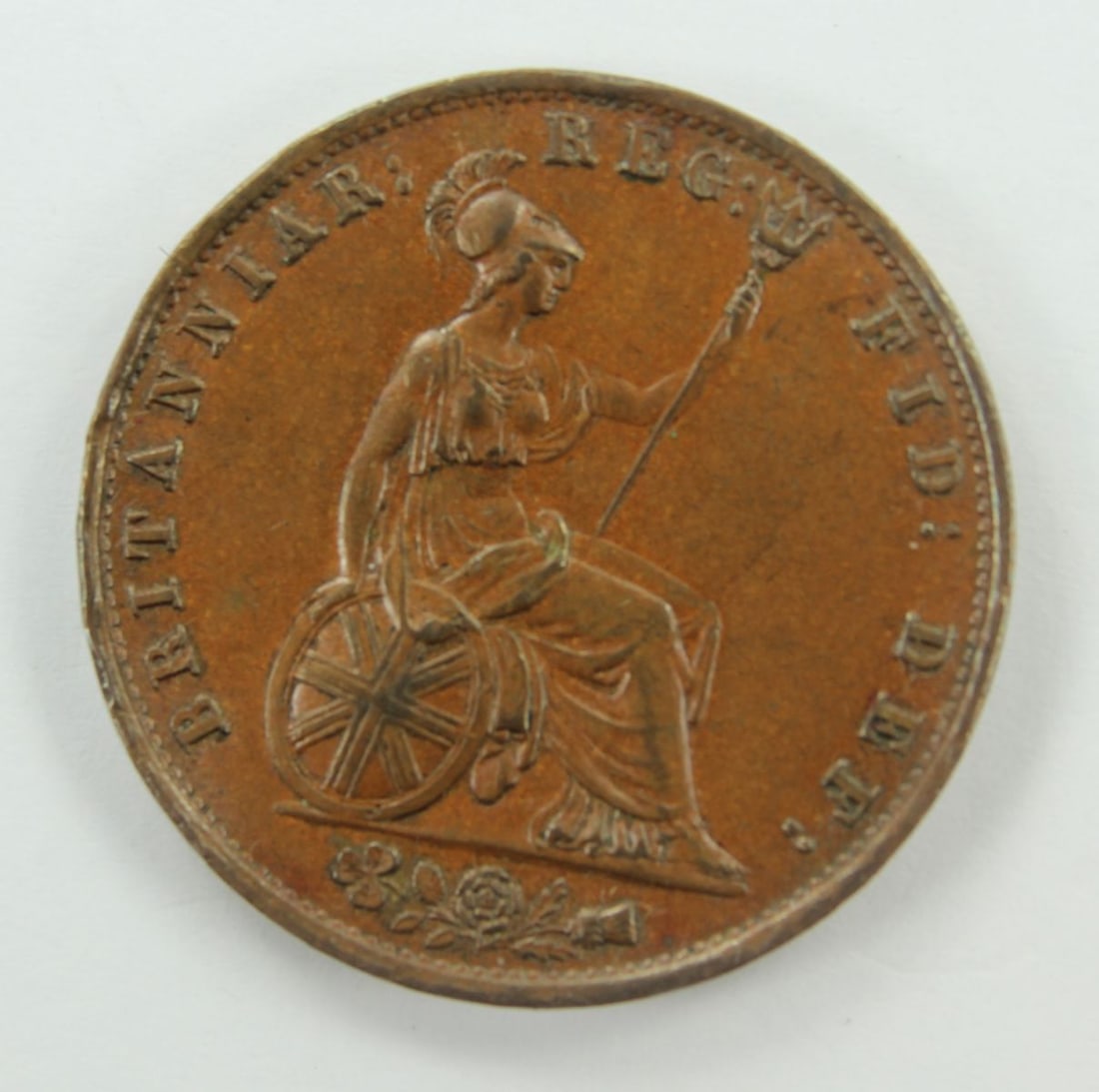 Great Britain 1853 Halfpenny, Choice Uncirculated - 2