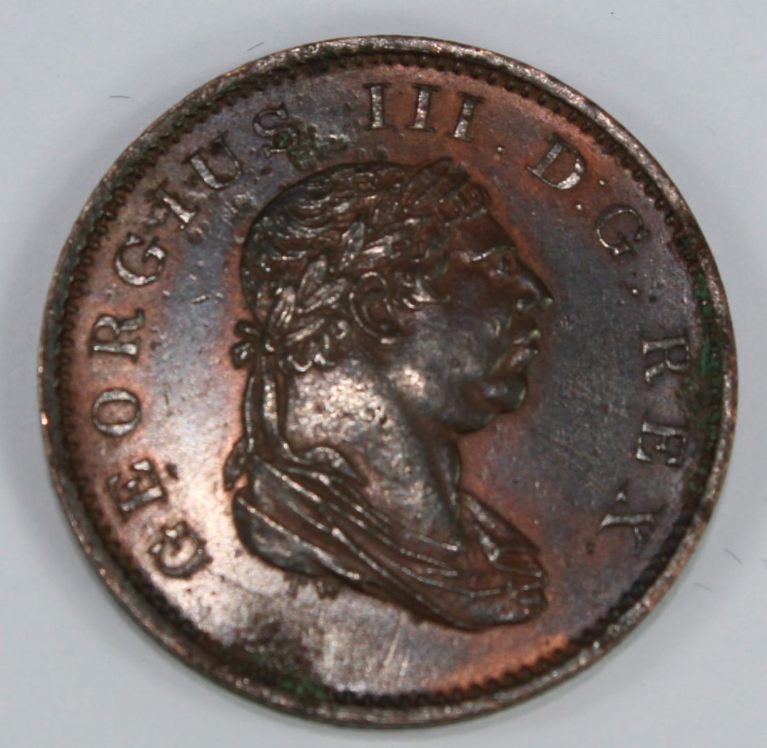 Essequibo & Demerary 1813 Half Stiver, Uncirculated - 2