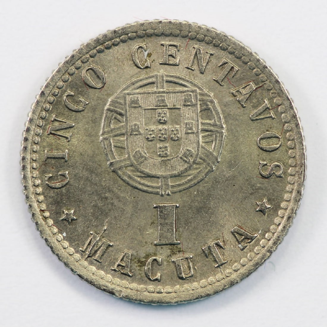 Angola 1927 Macuta, Choice Uncirculated - 2
