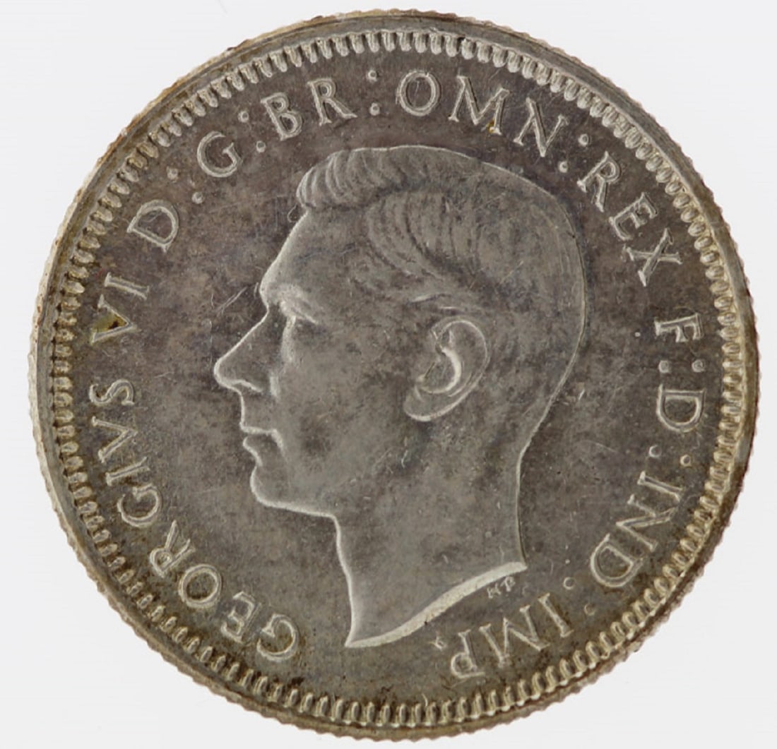 Australia 1938 Shilling, Lightly toned Uncirculated - 2